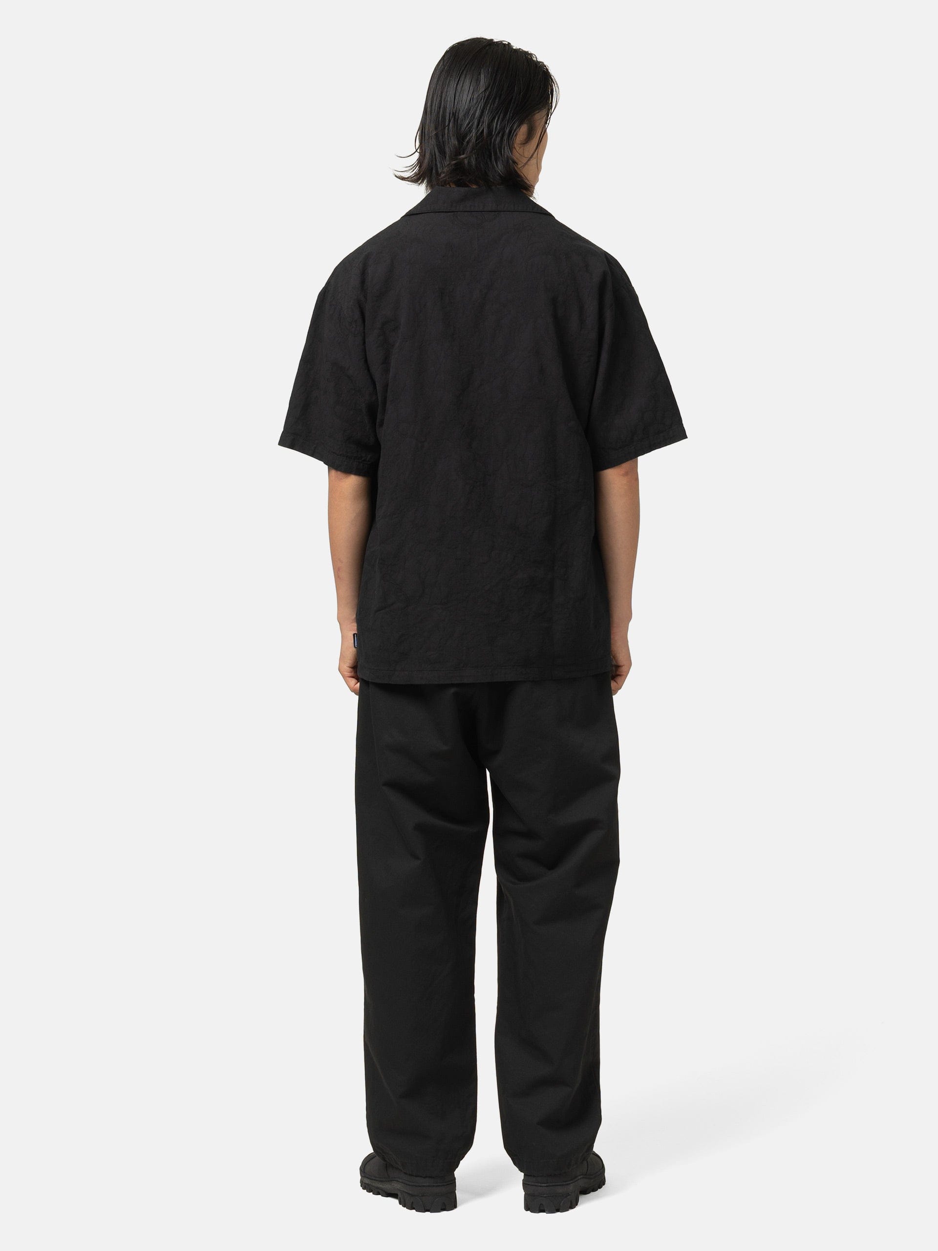 Neighborhood Baggy Silhouette Easy Pants Black