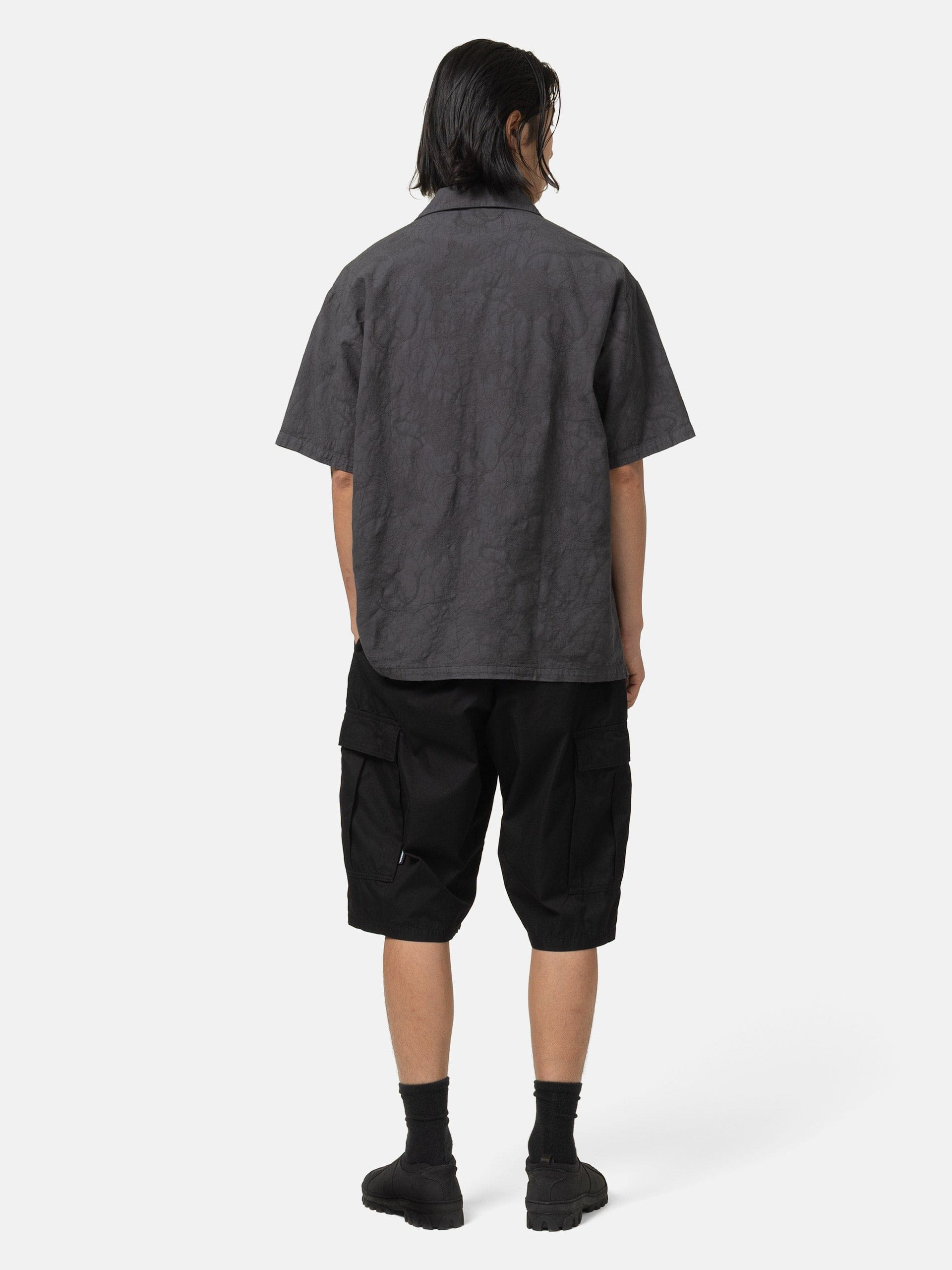 Neighborhood Wide Cargo Short Pants Black