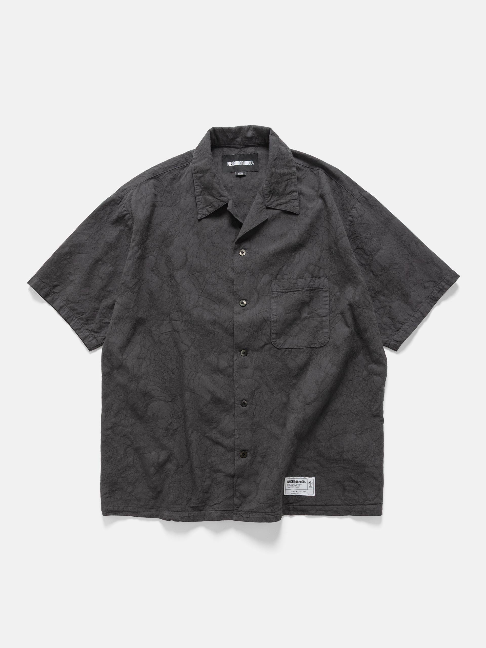 Neighborhood JQ Shirt SS Charcoal