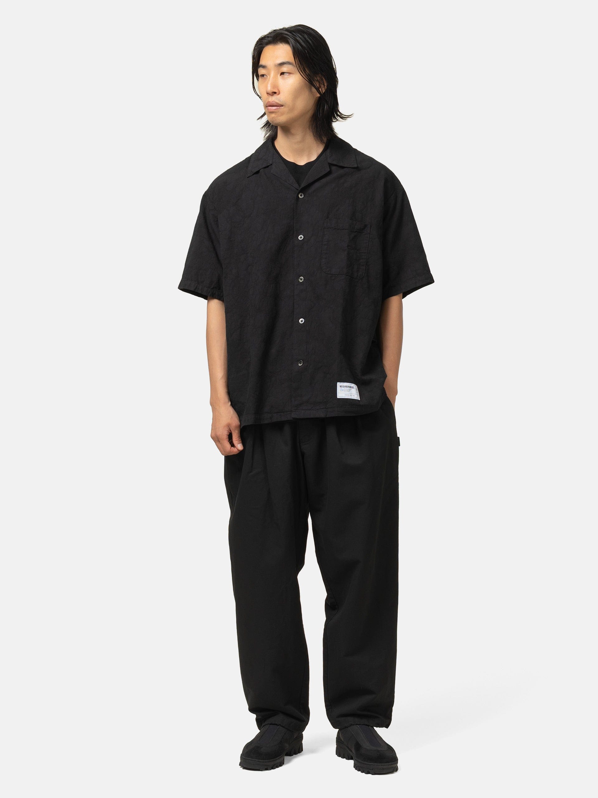 Neighborhood JQ Shirt SS Black