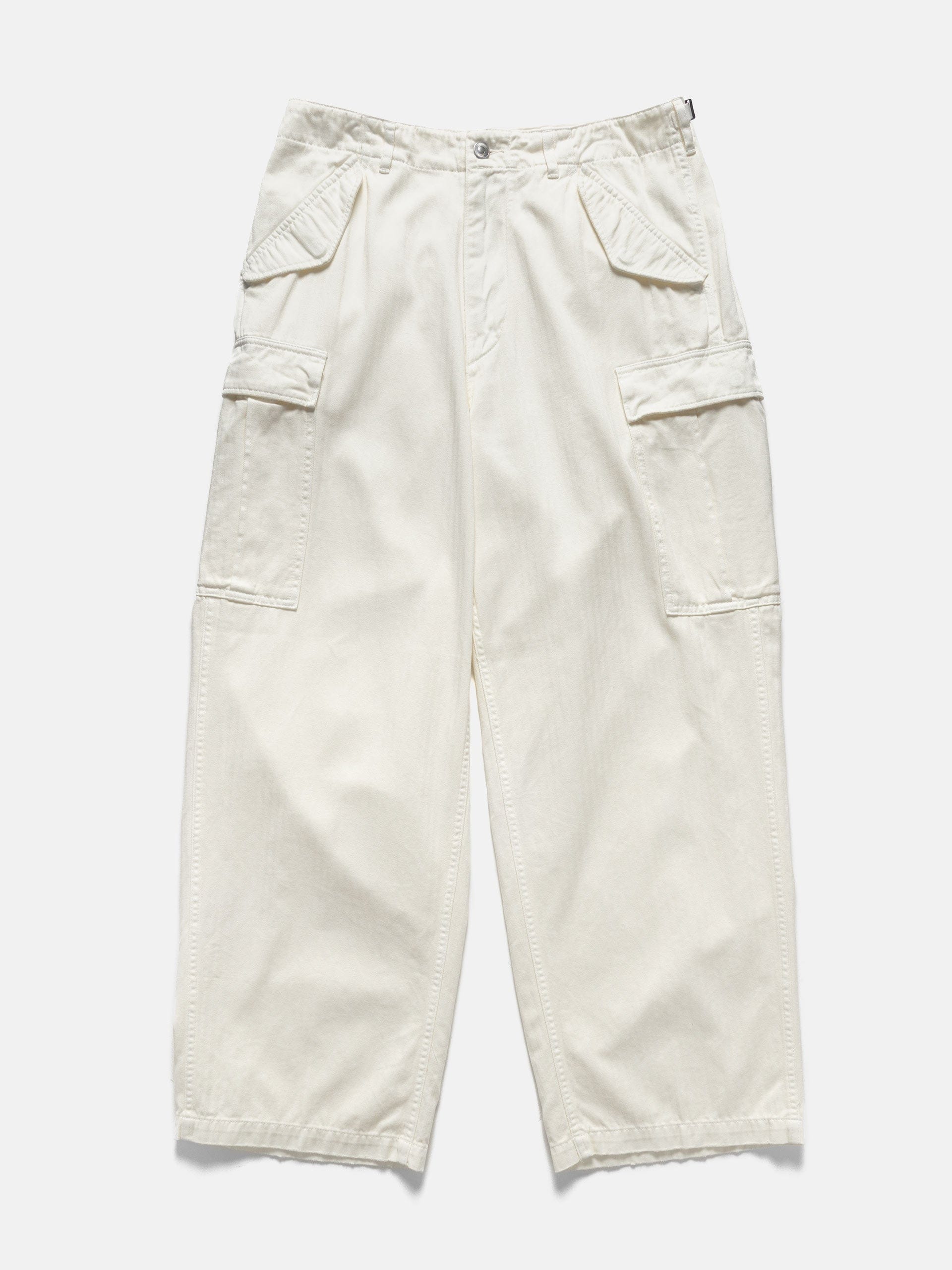 A.PRESSE Vintage US Army M-51 Field Pants White