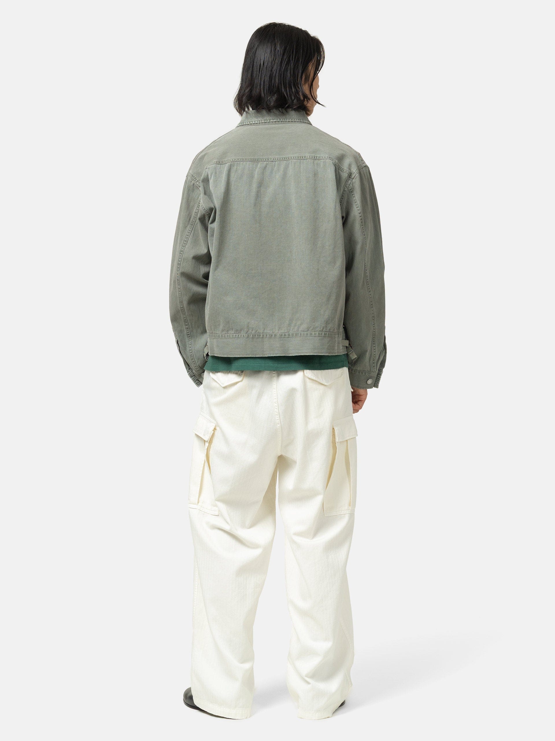 A.PRESSE Vintage US Army M-51 Field Pants White