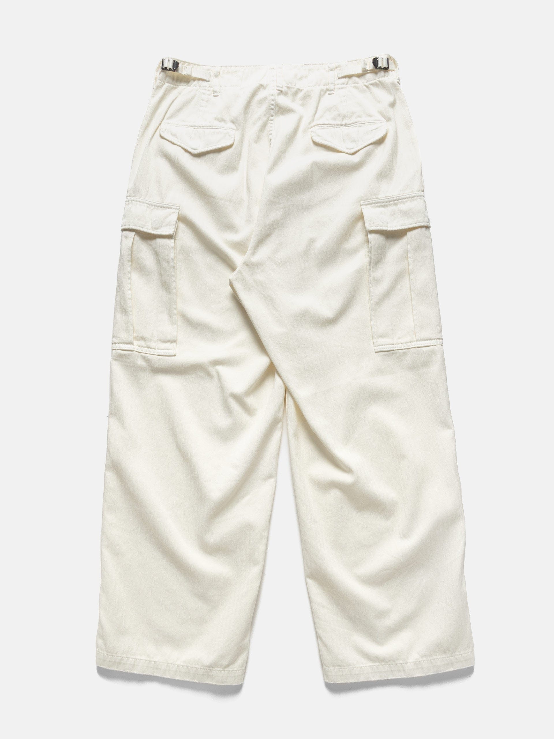 A.PRESSE Vintage US Army M-51 Field Pants White