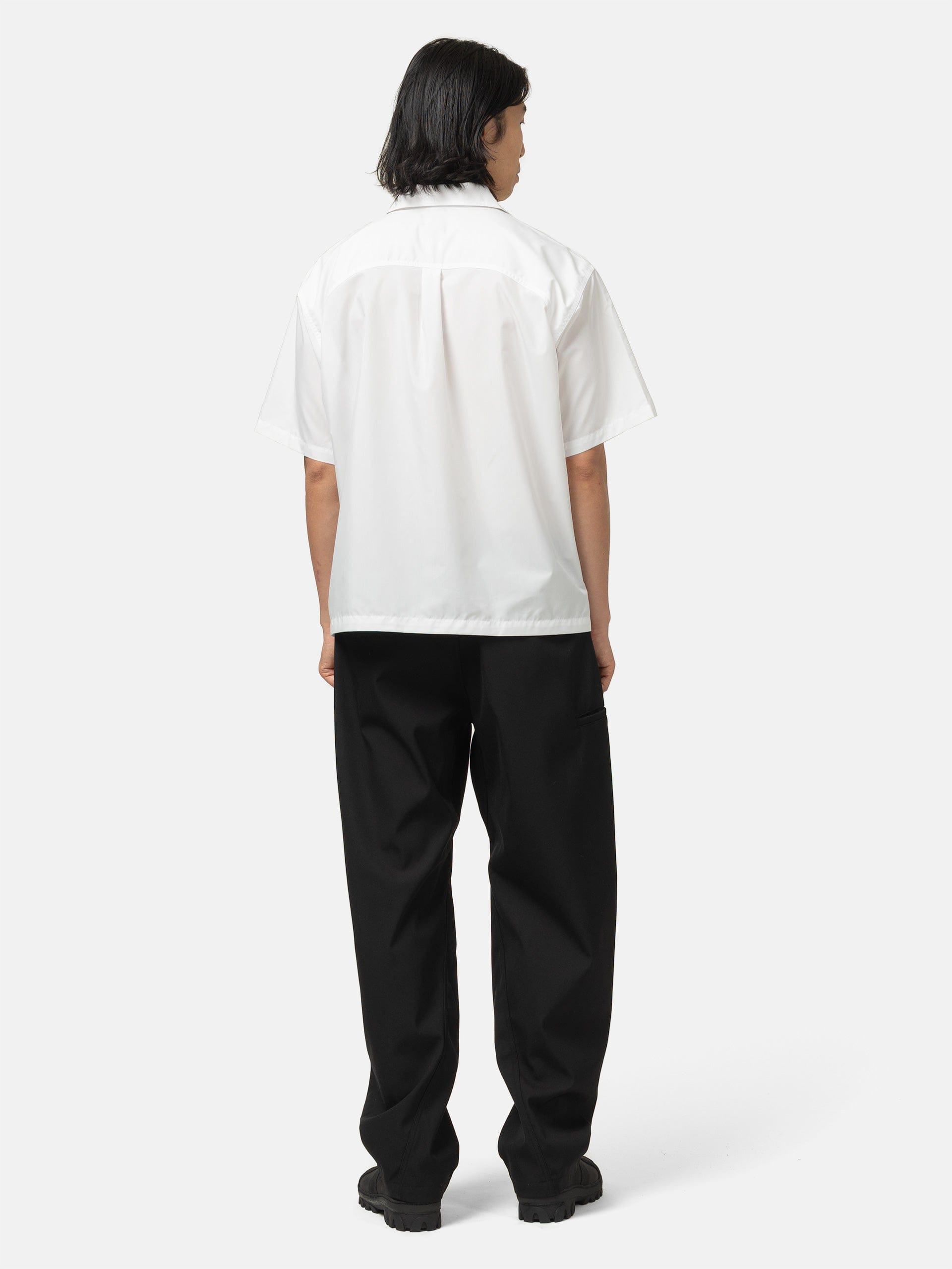 DAIWA Tech Multi Tool Pocket Shirt S/S Solid White