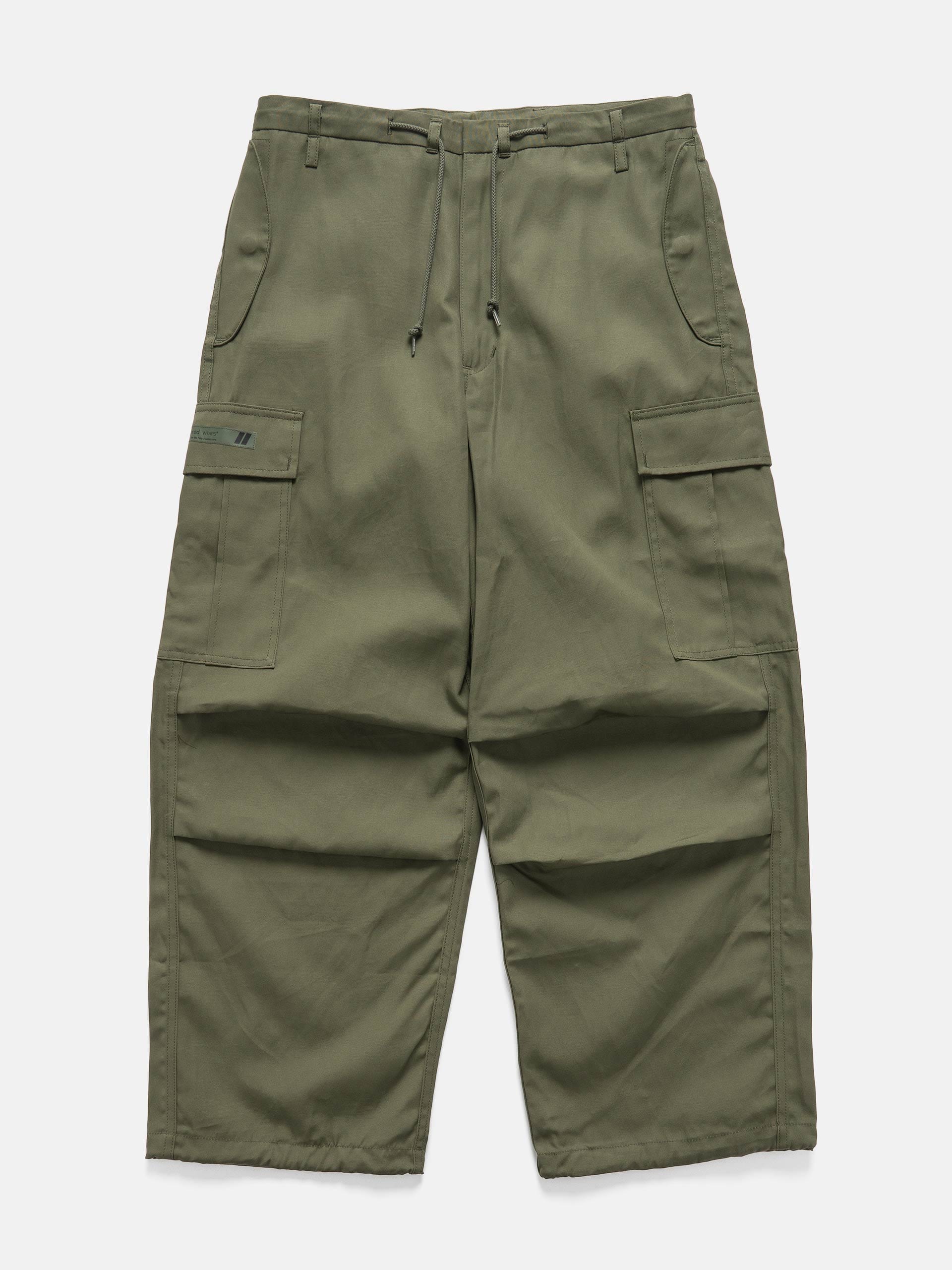 WTAPS MILT0001 / Trousers / Cotton. Cnvs Olive Drab
