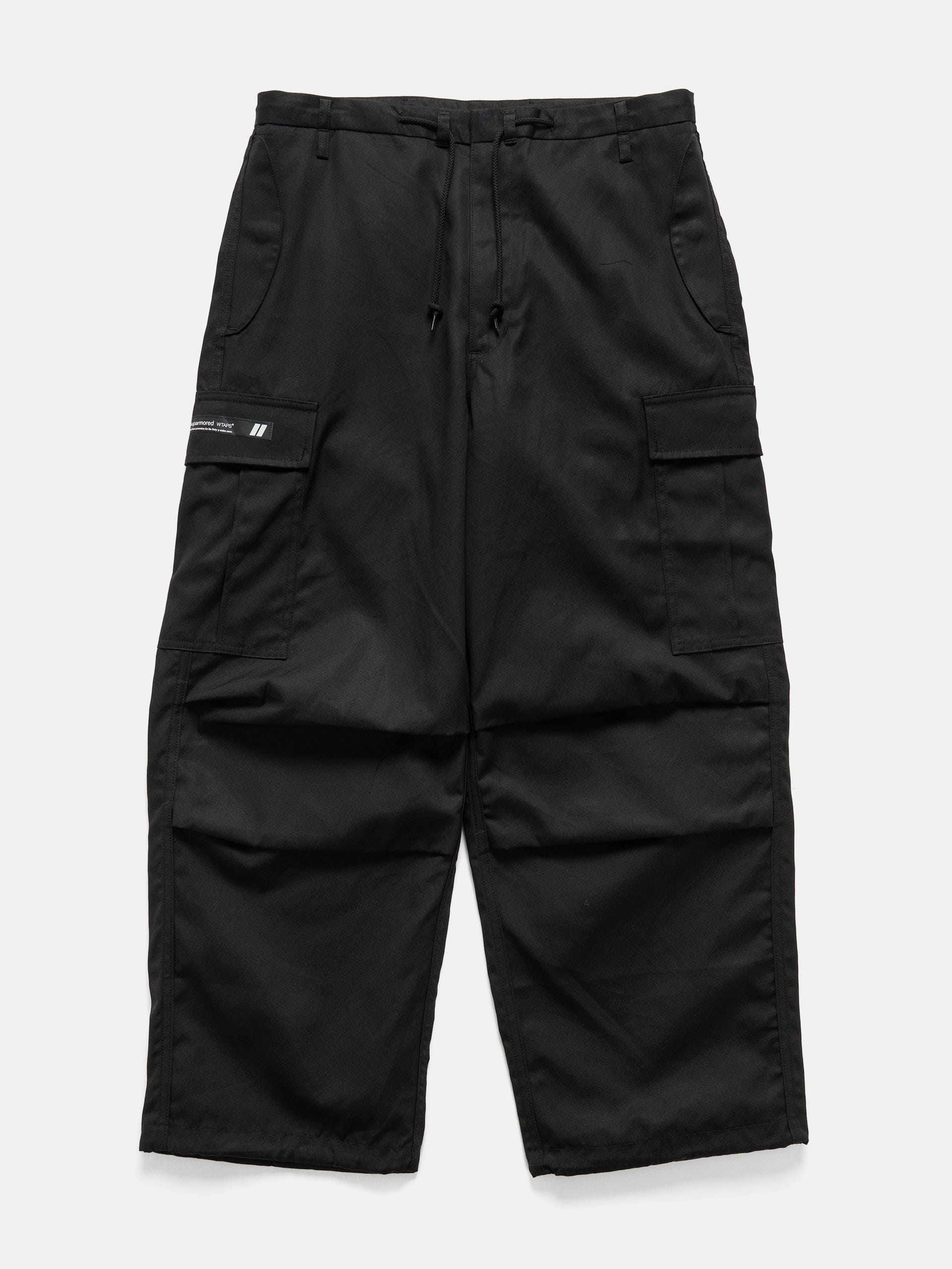 WTAPS MILT0001 / Trousers / Cotton. Cnvs Black