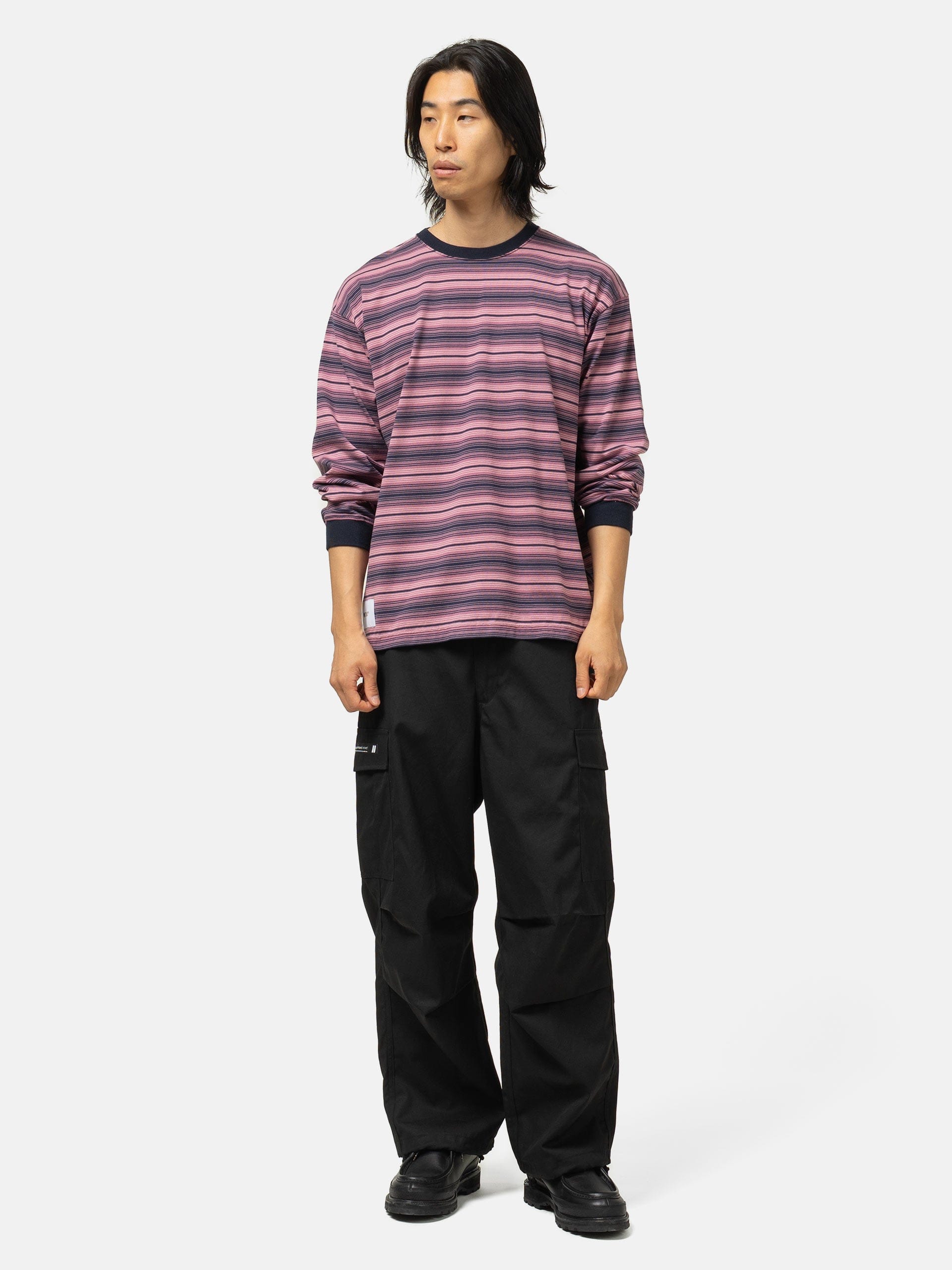 WTAPS MILT0001 / Trousers / Cotton. Cnvs Black