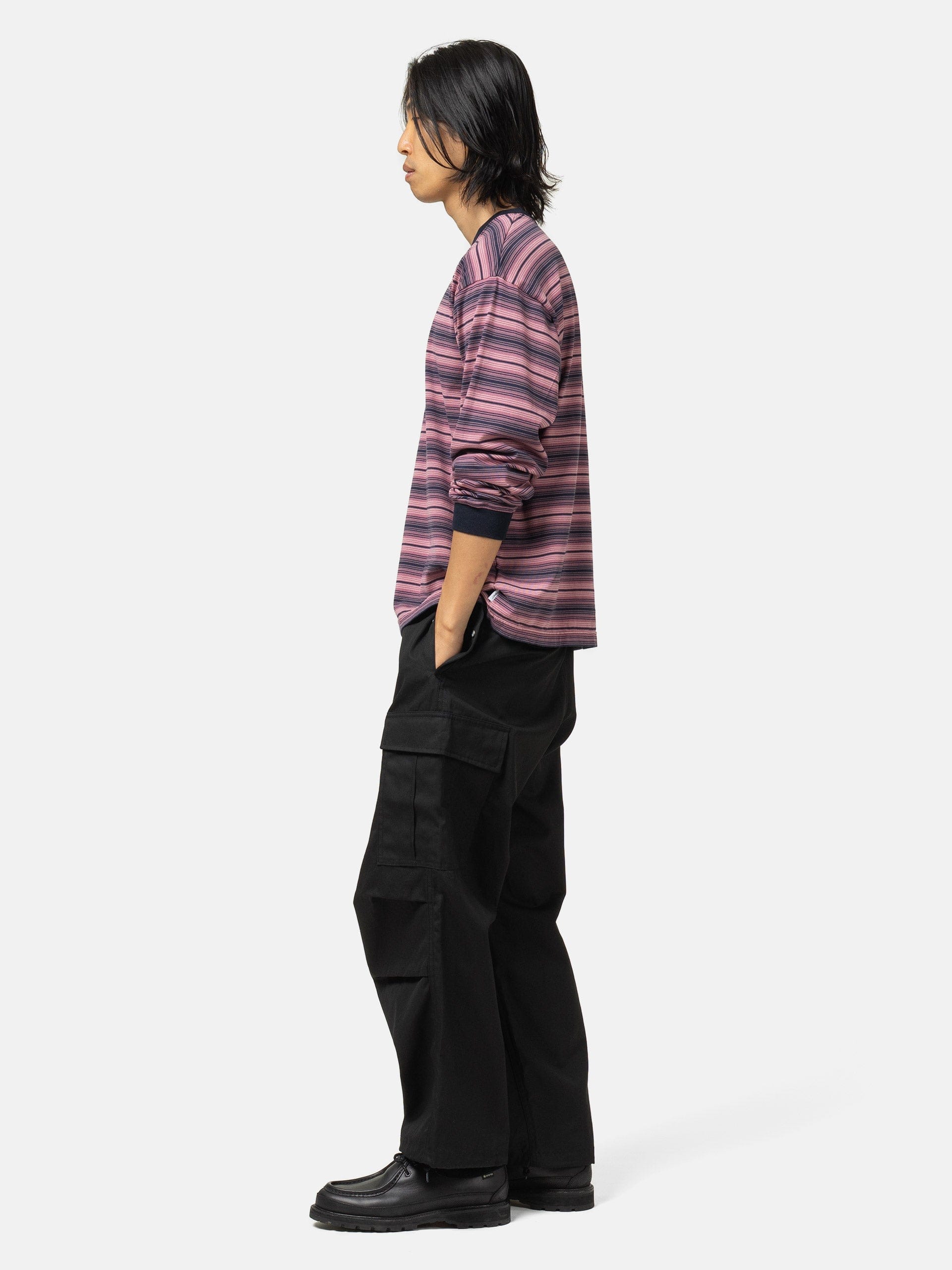 WTAPS MILT0001 / Trousers / Cotton. Cnvs Black
