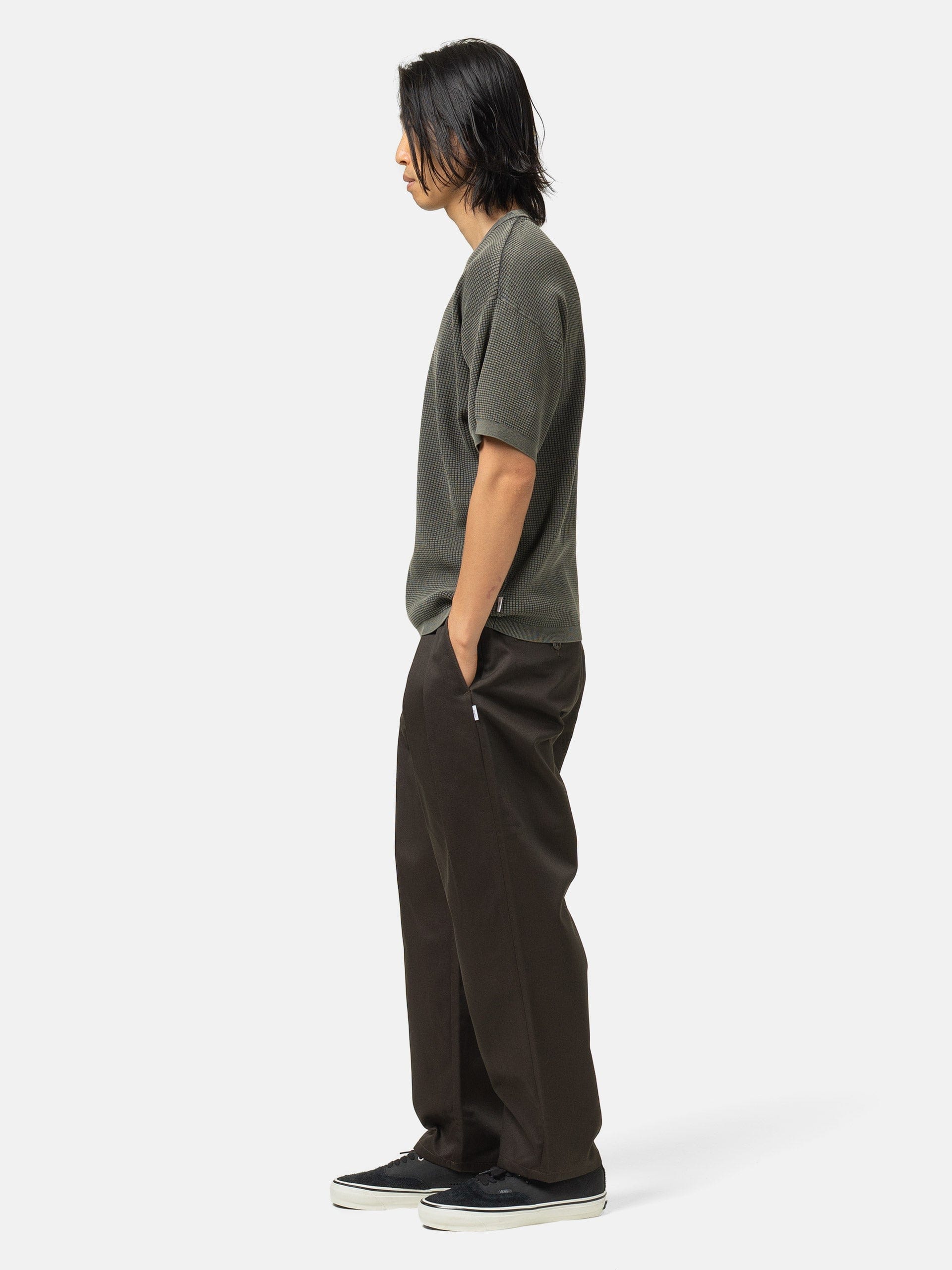 WTAPS TRDT1802 / Trousers / CTPL. Twill Brown