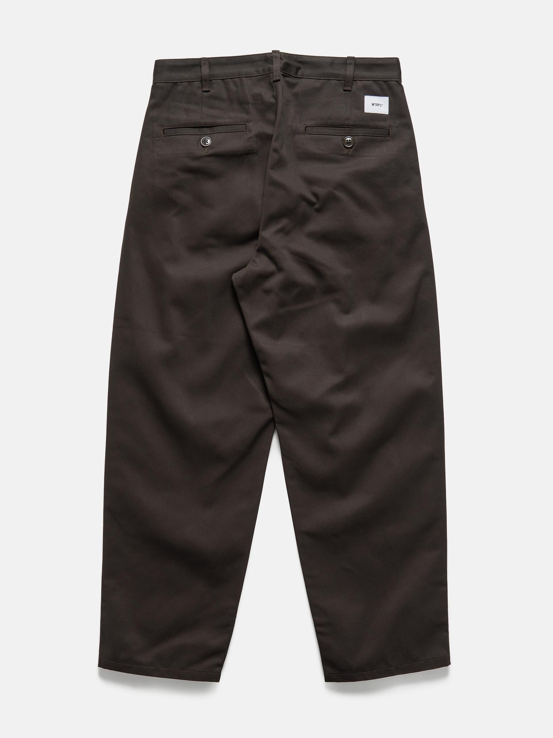 WTAPS TRDT1802 / Trousers / CTPL. Twill Brown