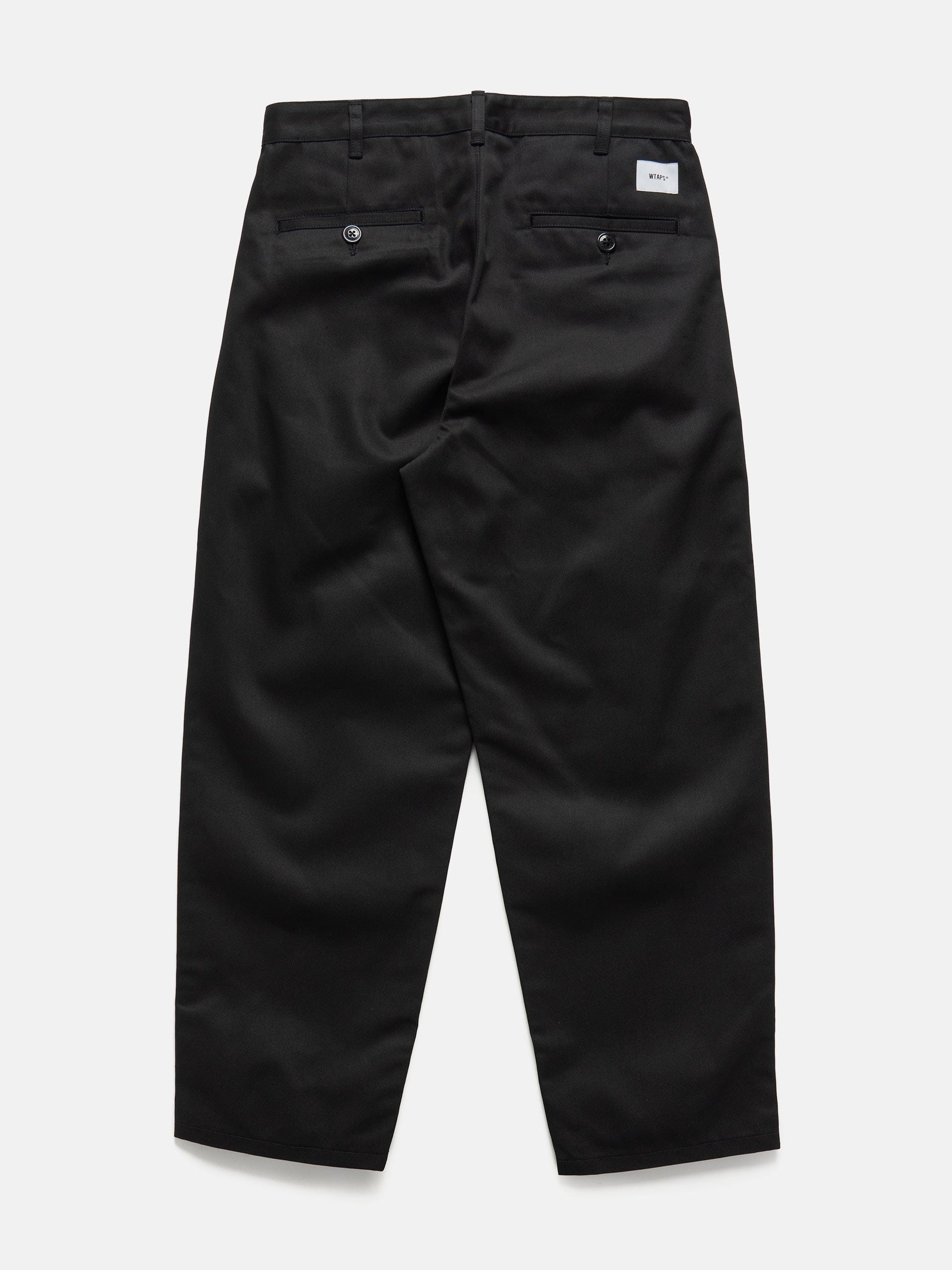 WTAPS TRDT1802 / Trousers / CTPL. Twill Black