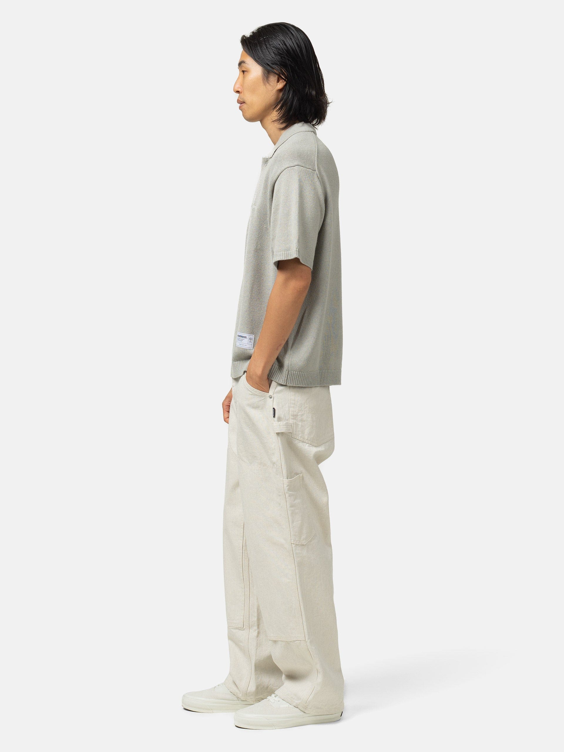 Neighborhood Double Knee Duck Pants Oatmeal