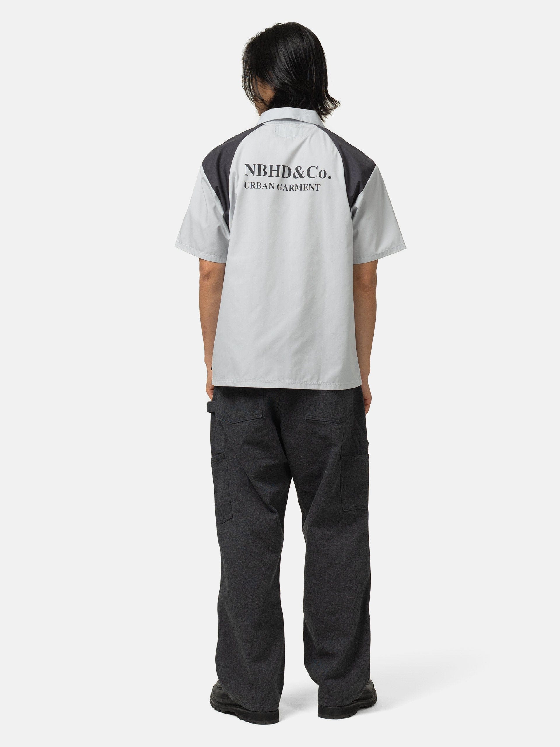 Neighborhood Double Knee Duck Pants Black