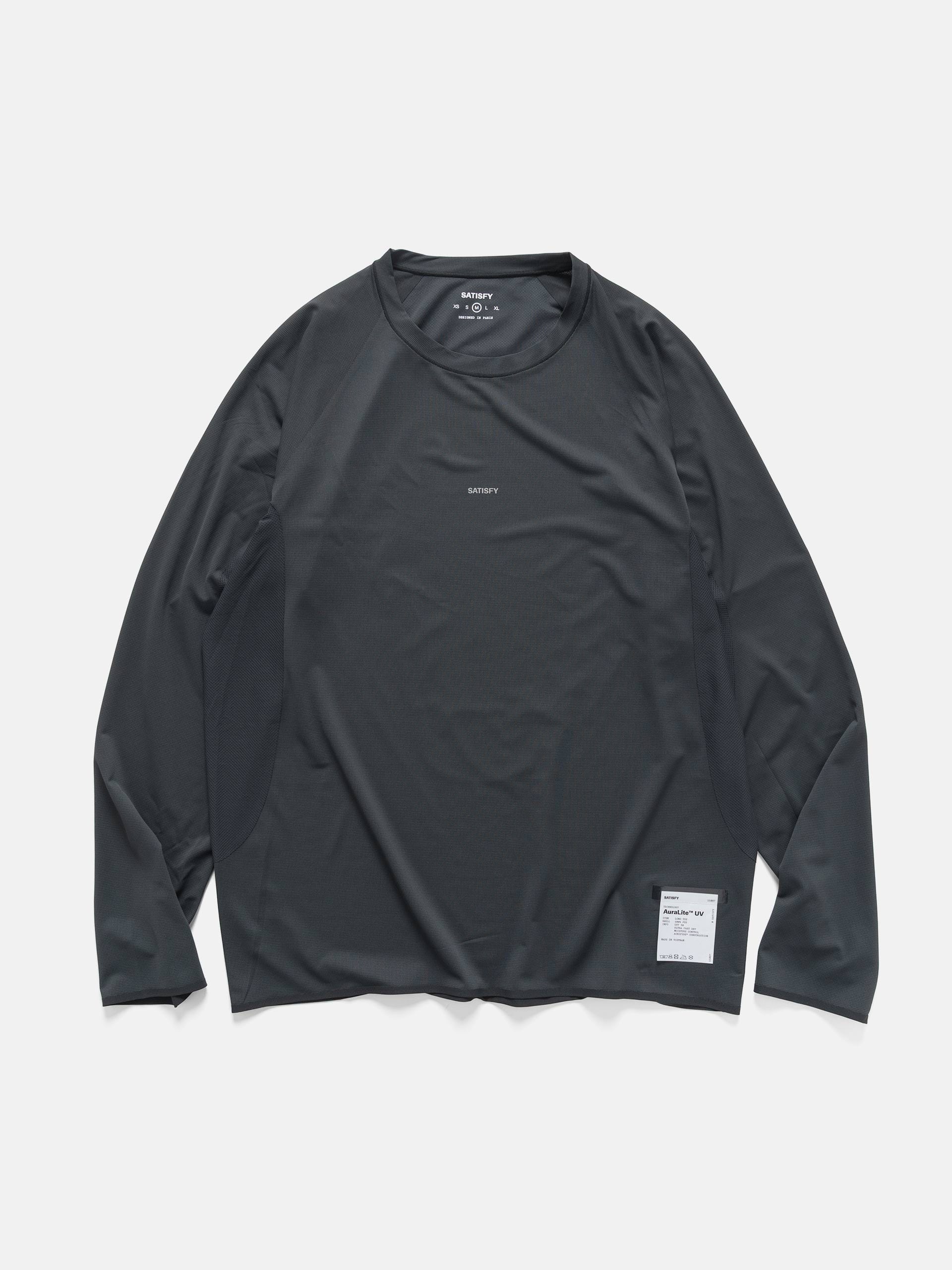 Satisfy AuraLite UV Long Tee Black