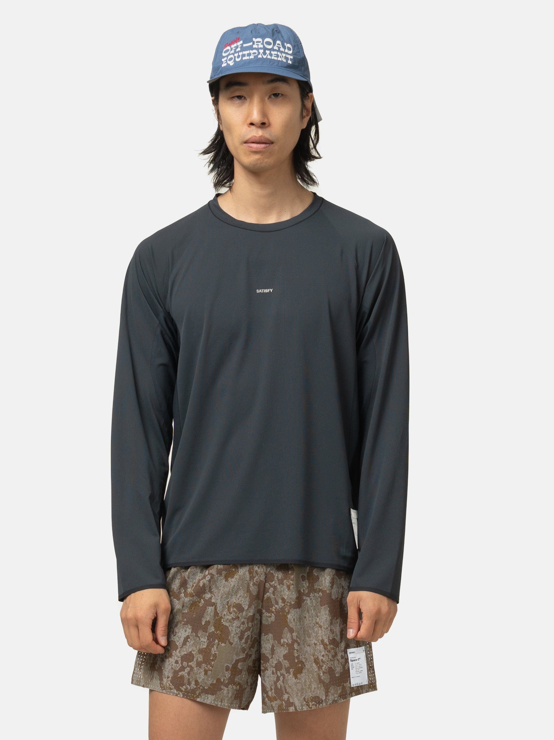 Satisfy AuraLite UV Long Tee Black