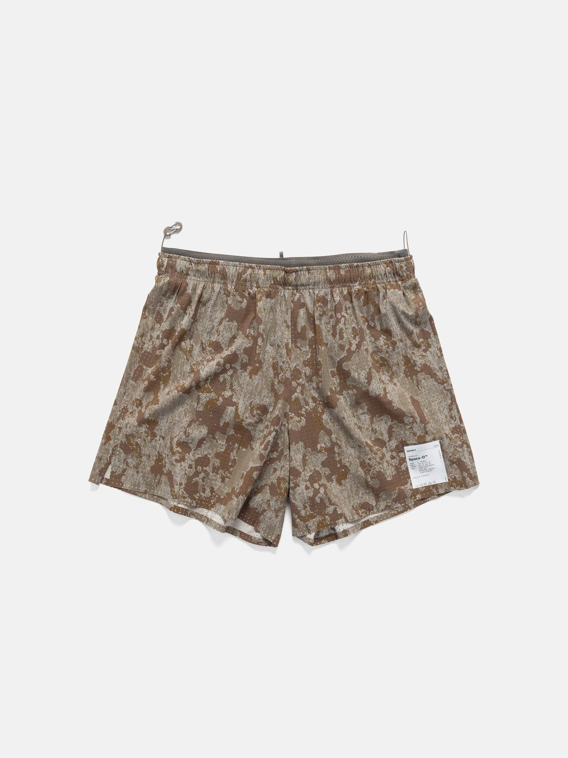 Satisfy Space-O 5 Shorts Camo