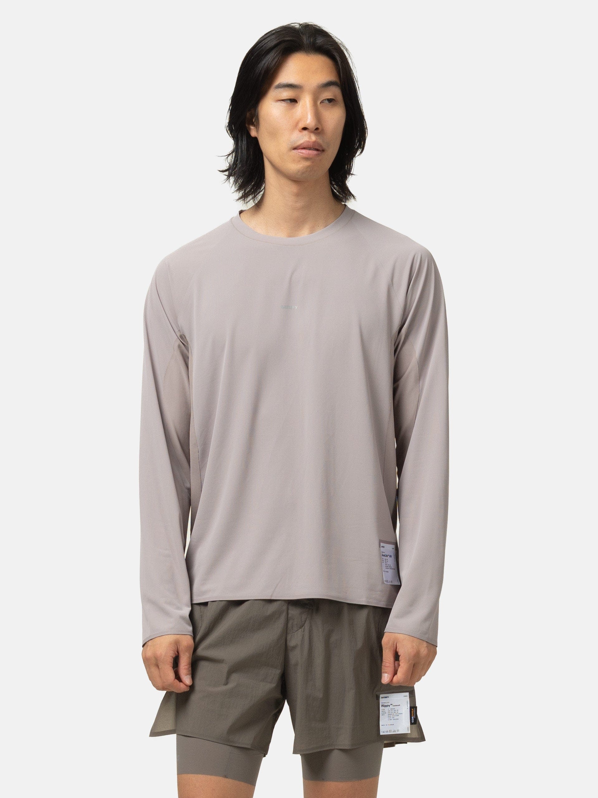 Satisfy AuraLite UV Long Tee Moon Rock
