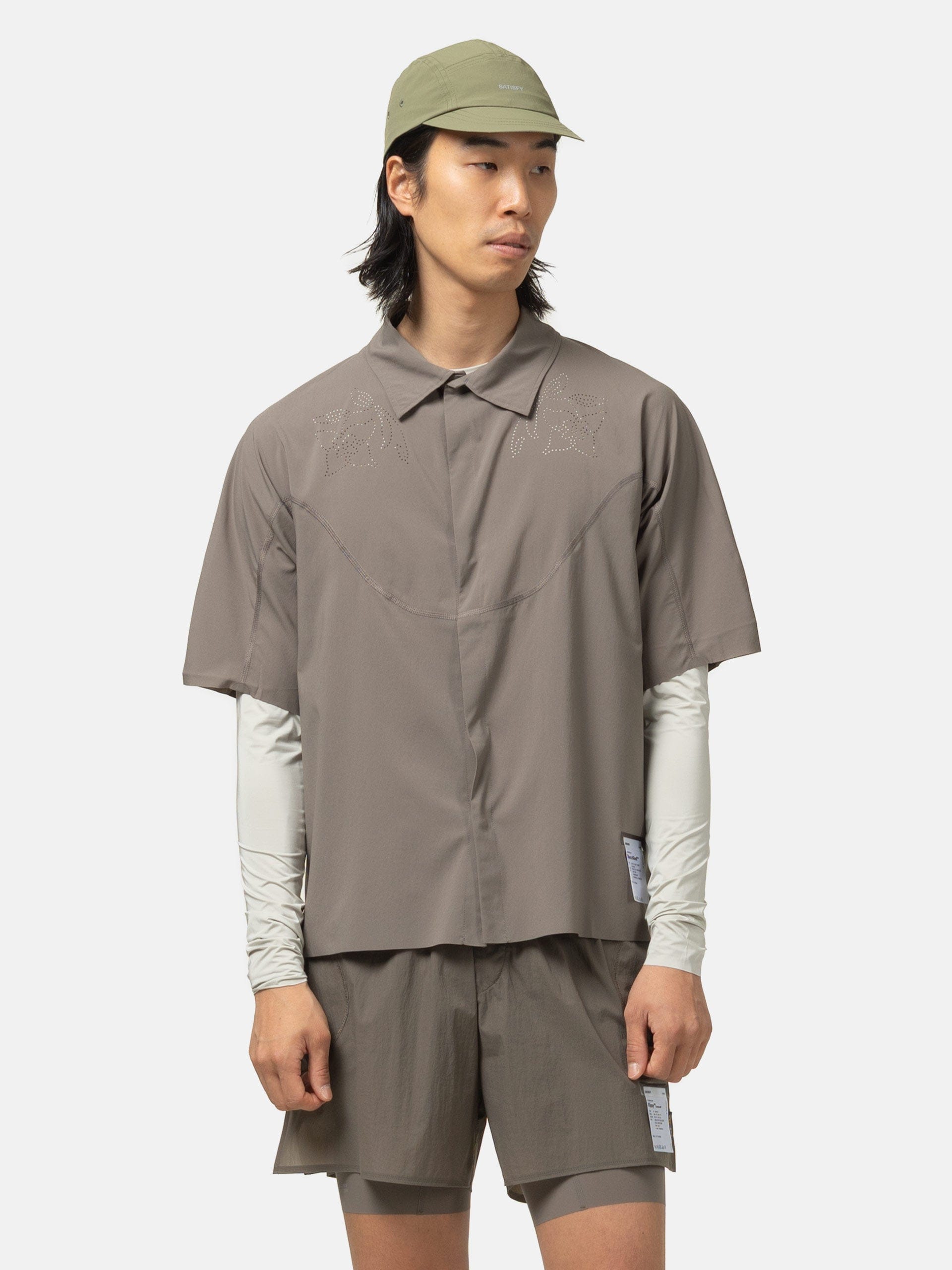 Satisfy PeaceShell River Shirt Short Sleeves Falcon