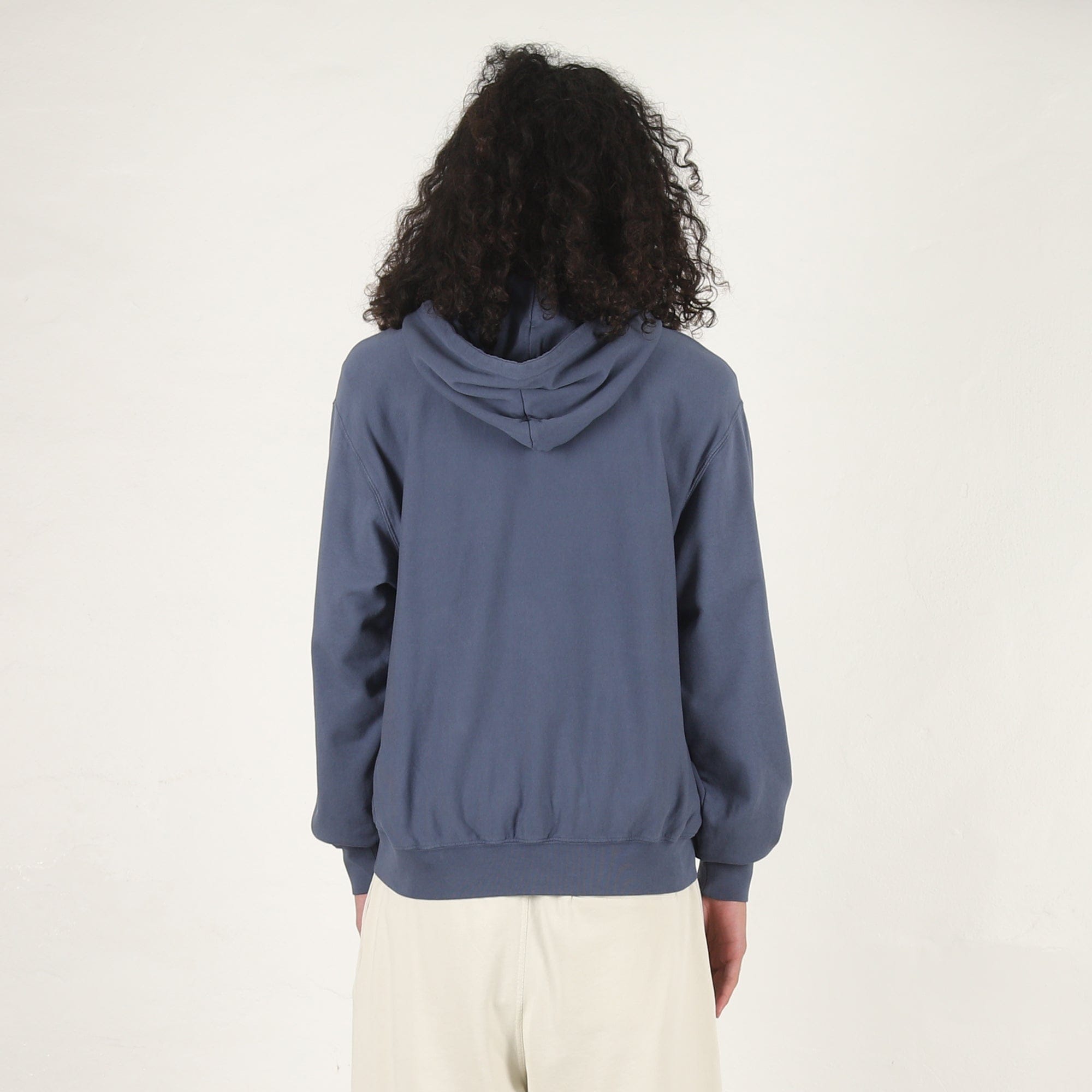 Stussy Lightweight Terry Zip Hoodie - Blue