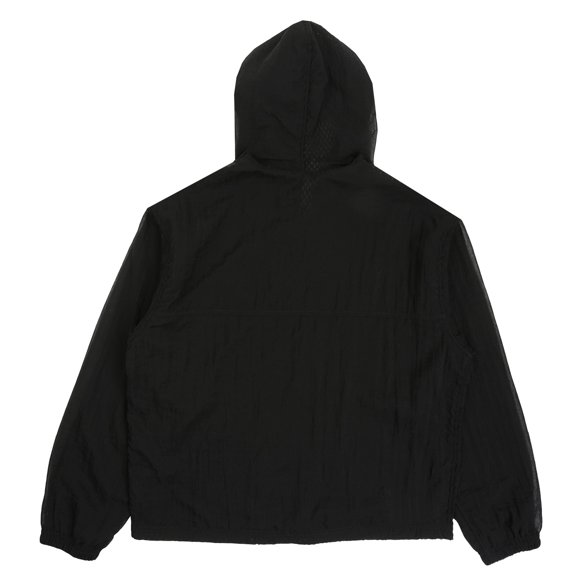 Stussy Layered Mesh Hooded Jacket - Black