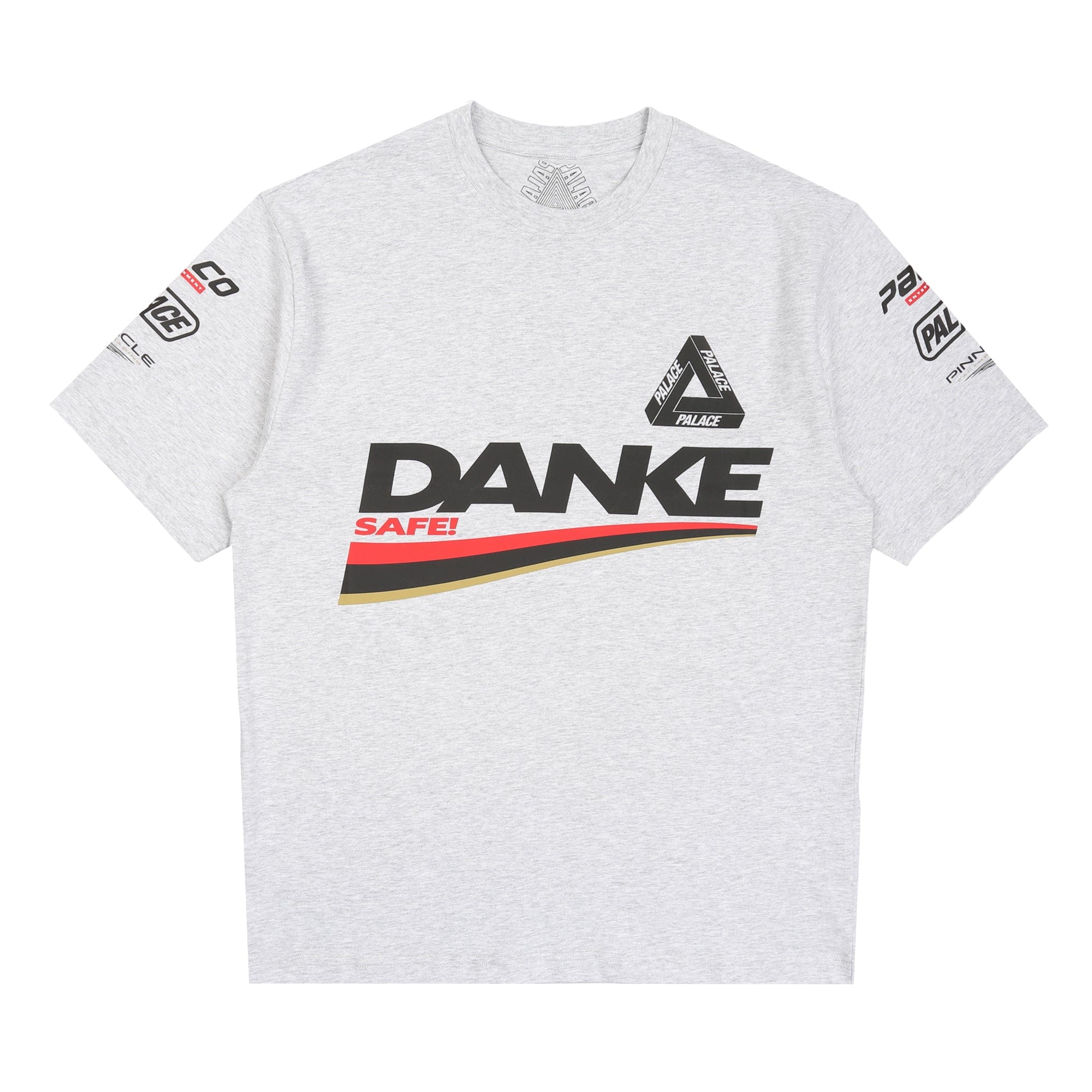 Palace Danke T-Shirt - Grey Marl