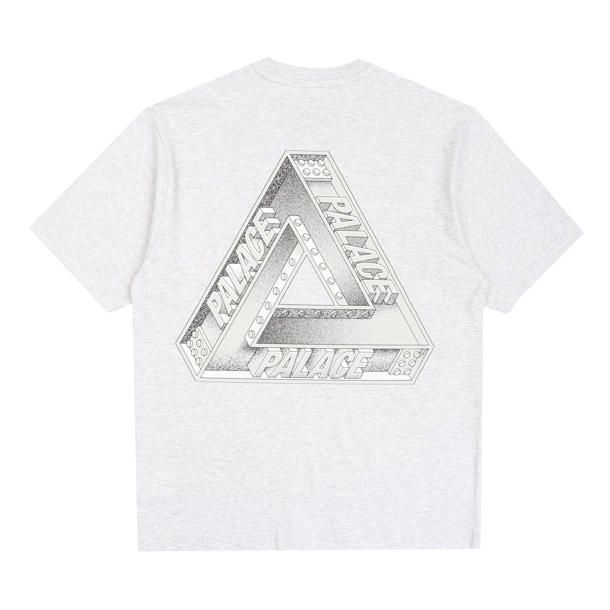 Palace Tri Girders T-Shirt - Grey Marl