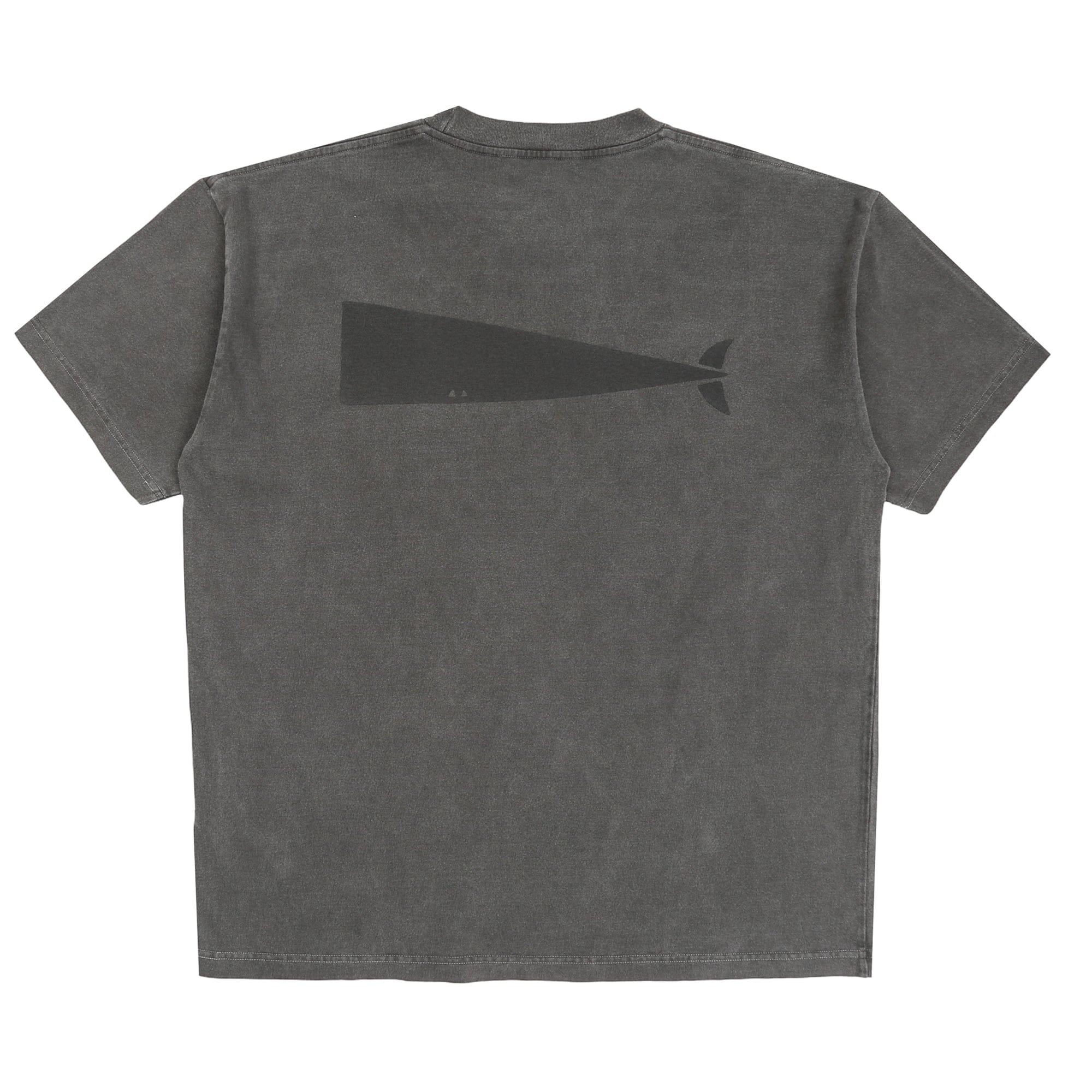 Descendant Cachalot SS Pigment Dye T-Shirt - Charcoal