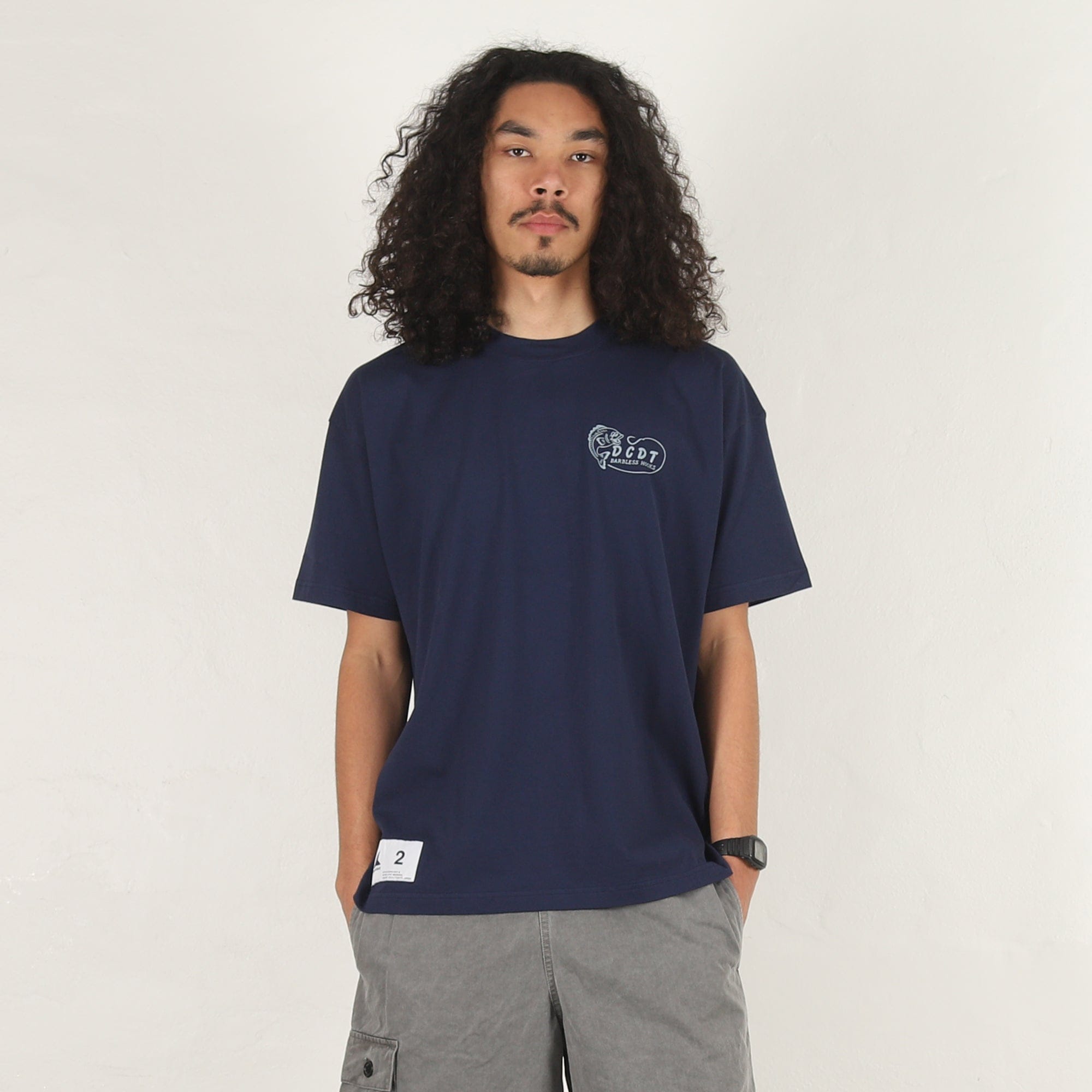 Descendant Barbless SS T-Shirt - Navy