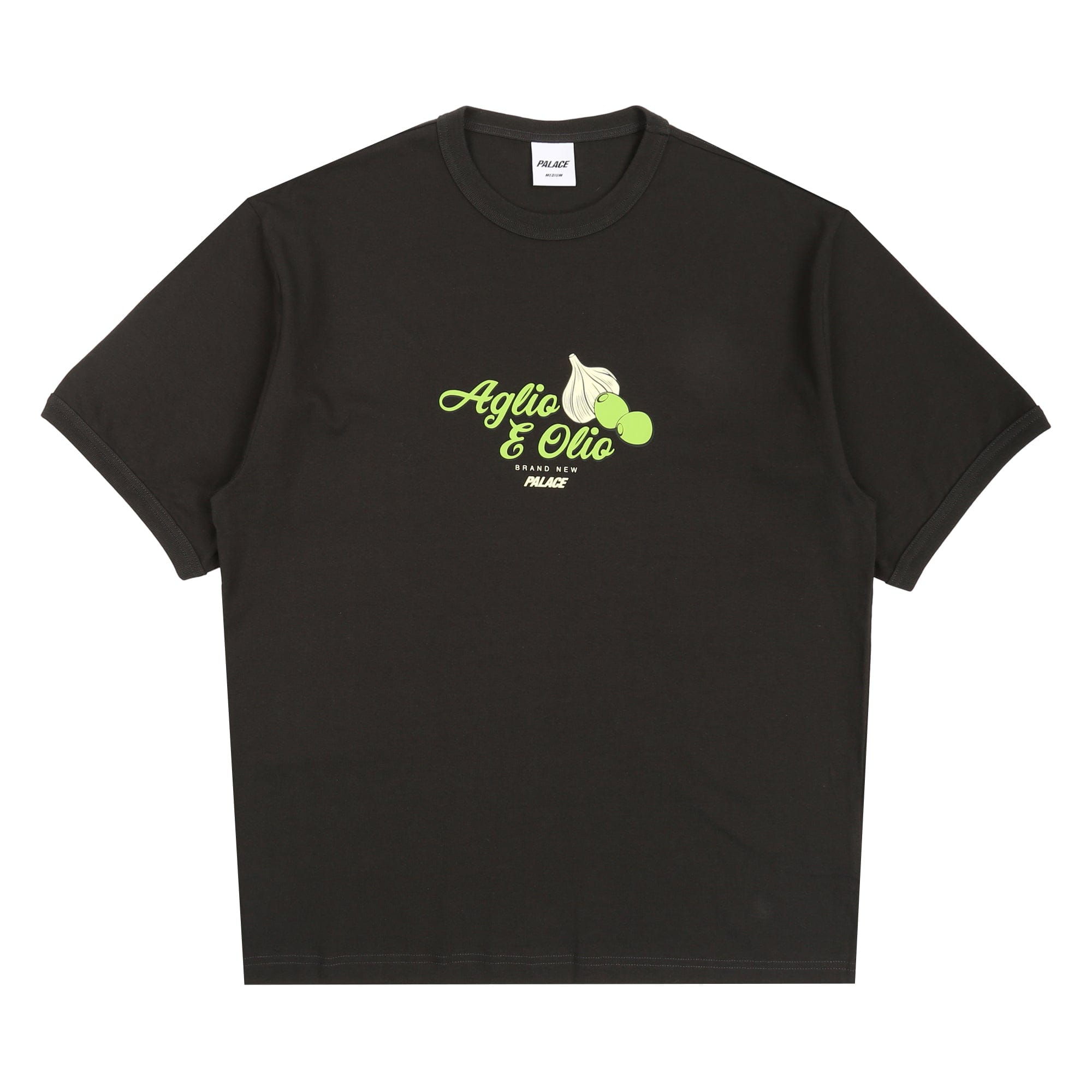 Palace Aglio E Olio Ringer T-Shirt - Black