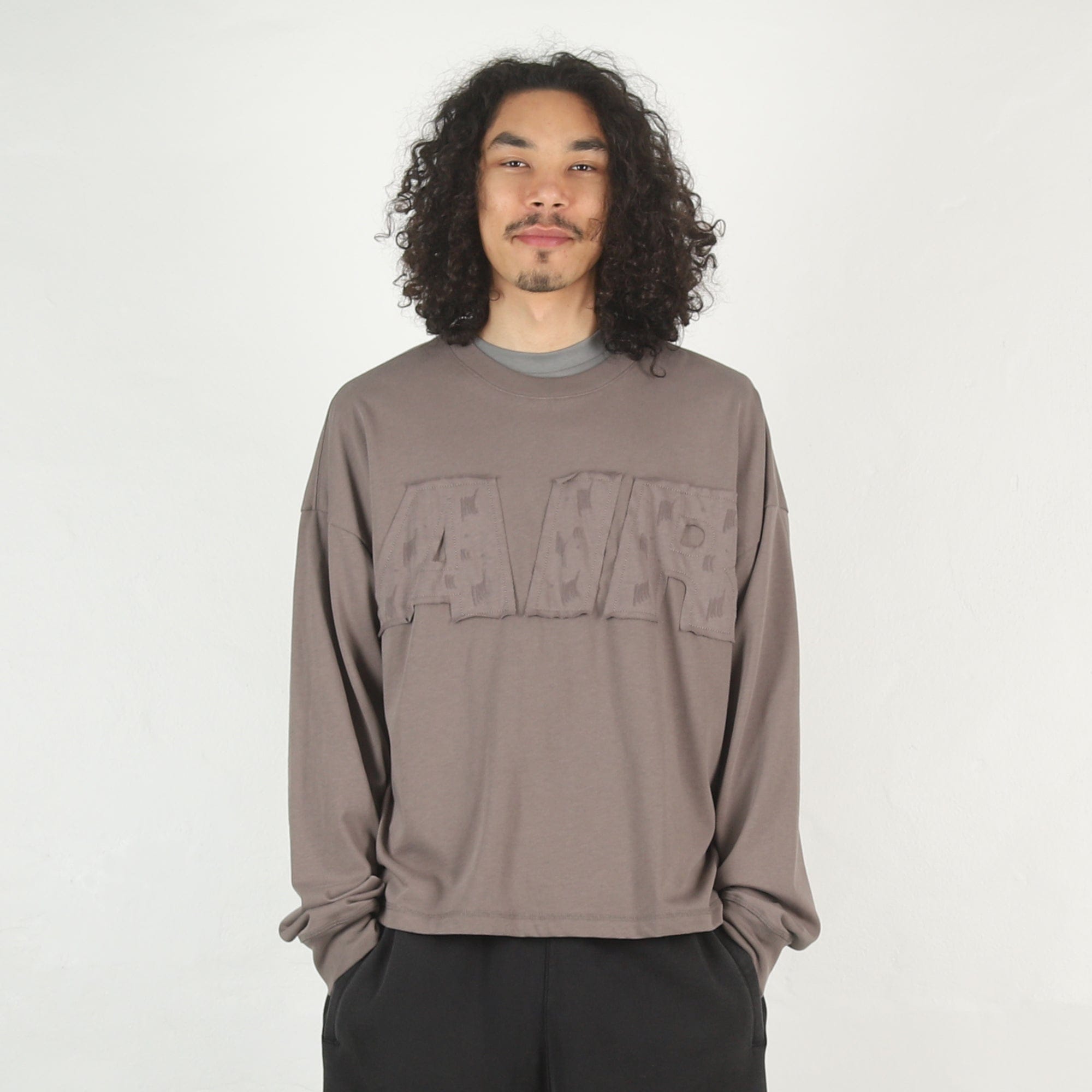 Air Jordan Air LS OS T-Shirt - Cave Stone