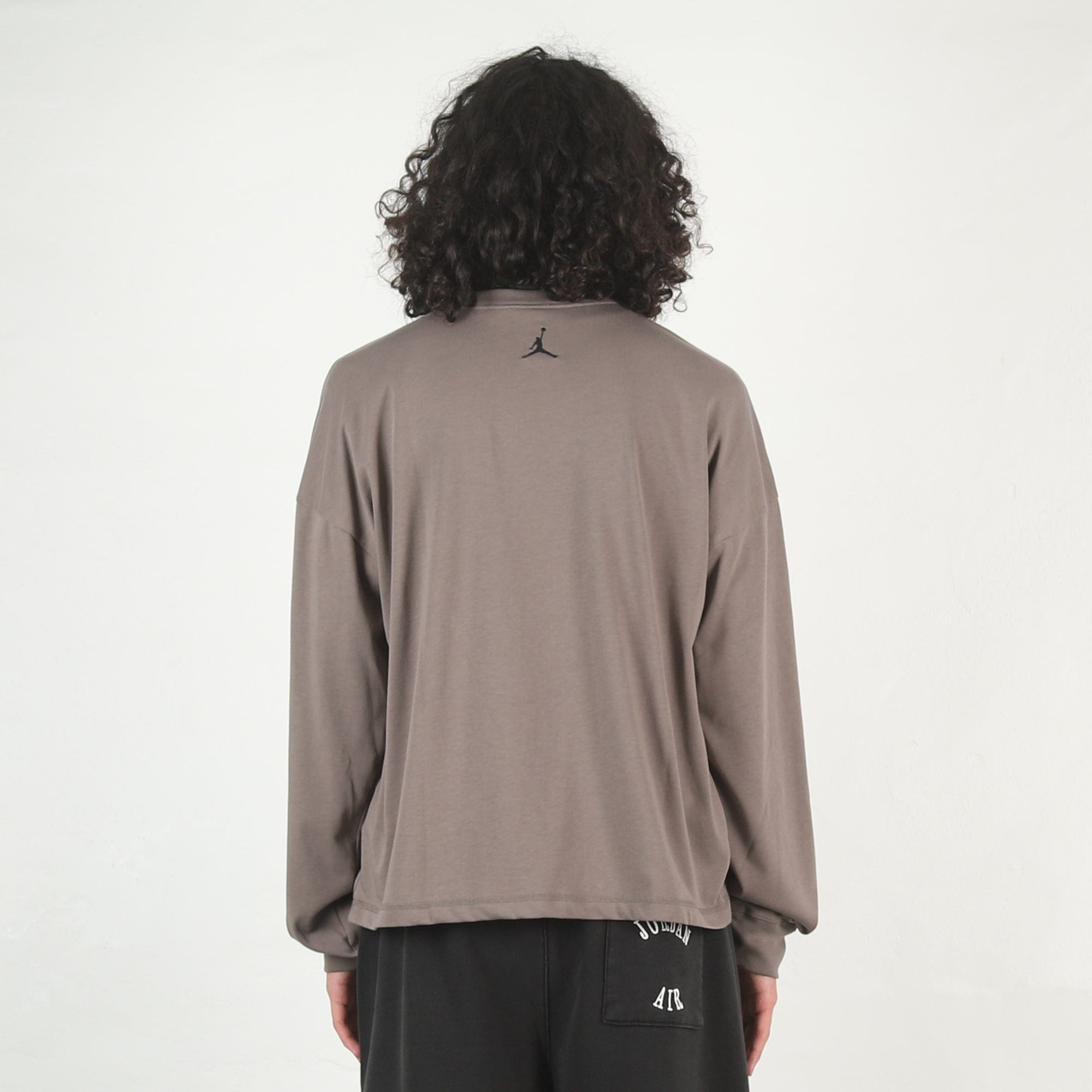 Air Jordan Air LS OS T-Shirt - Cave Stone