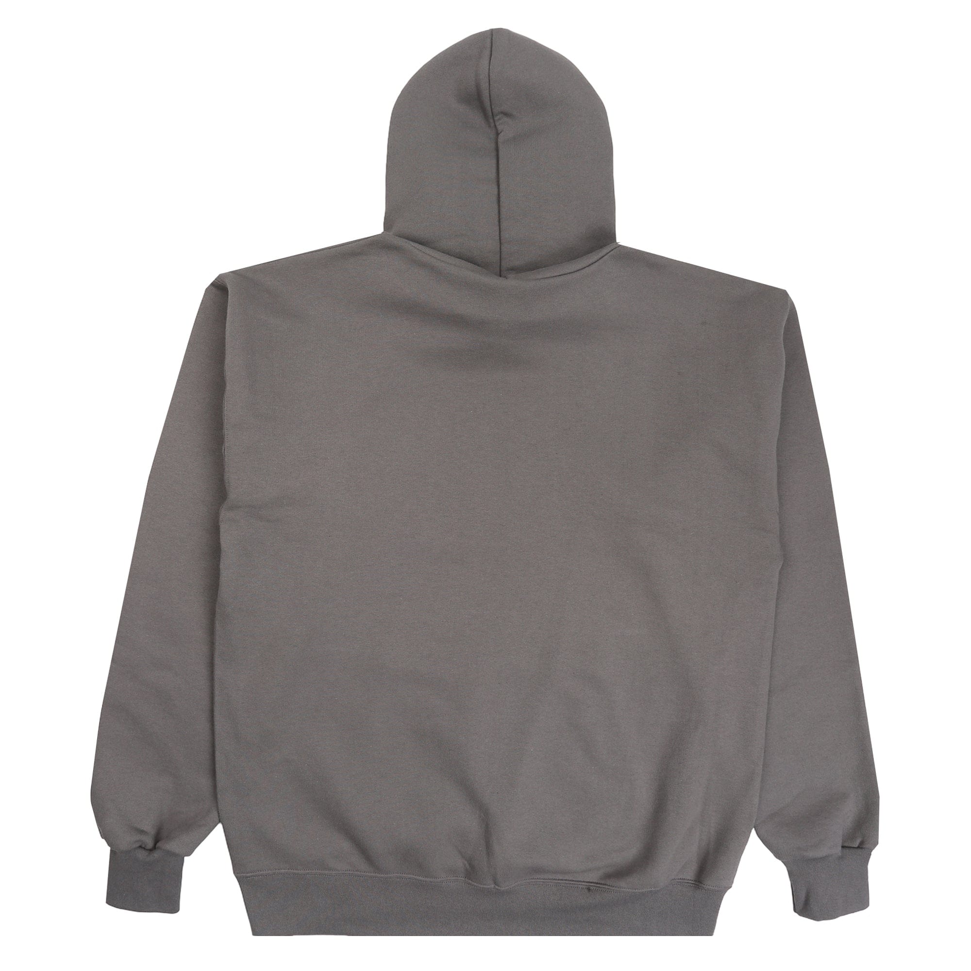 Letter Airbrush Hoodie - Grey