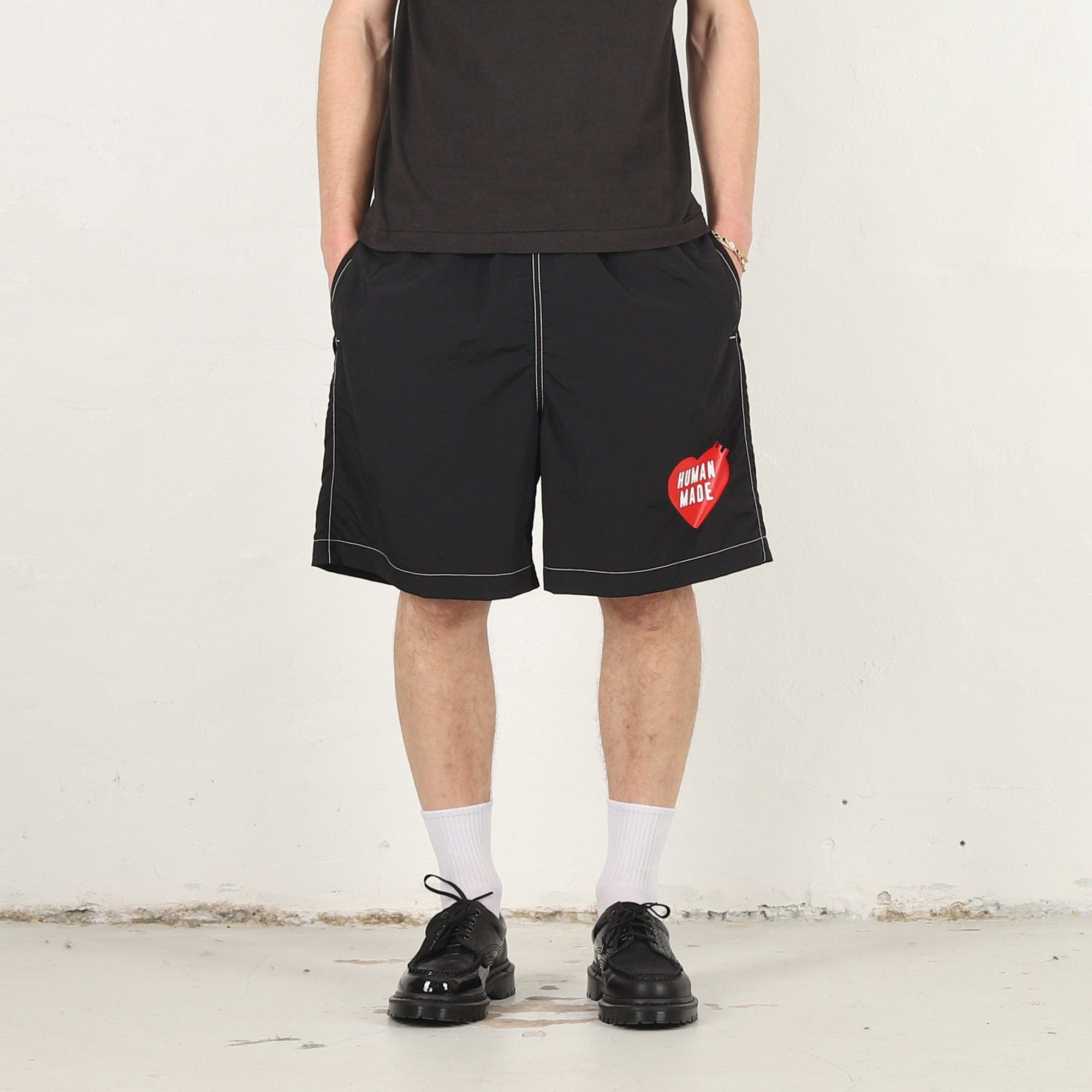 Human Made Swim Shorts - Black