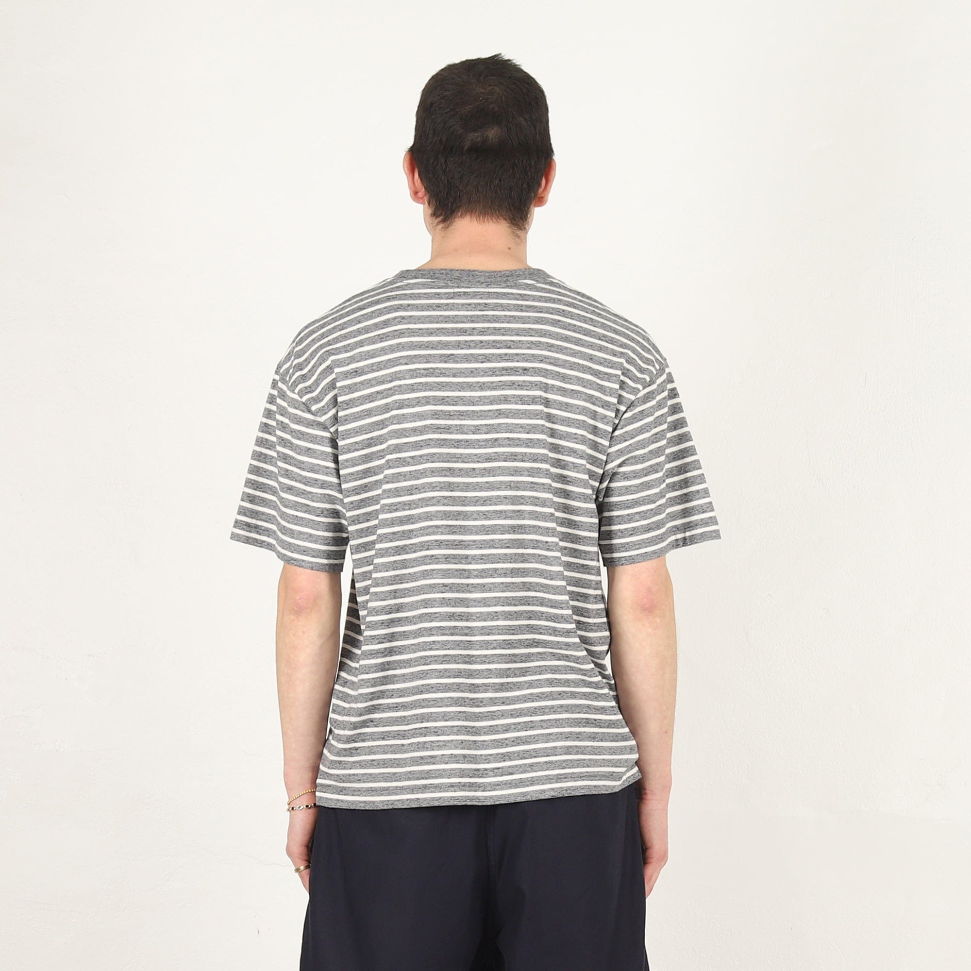 Human Made Heart Striped T-Shirt - Grey