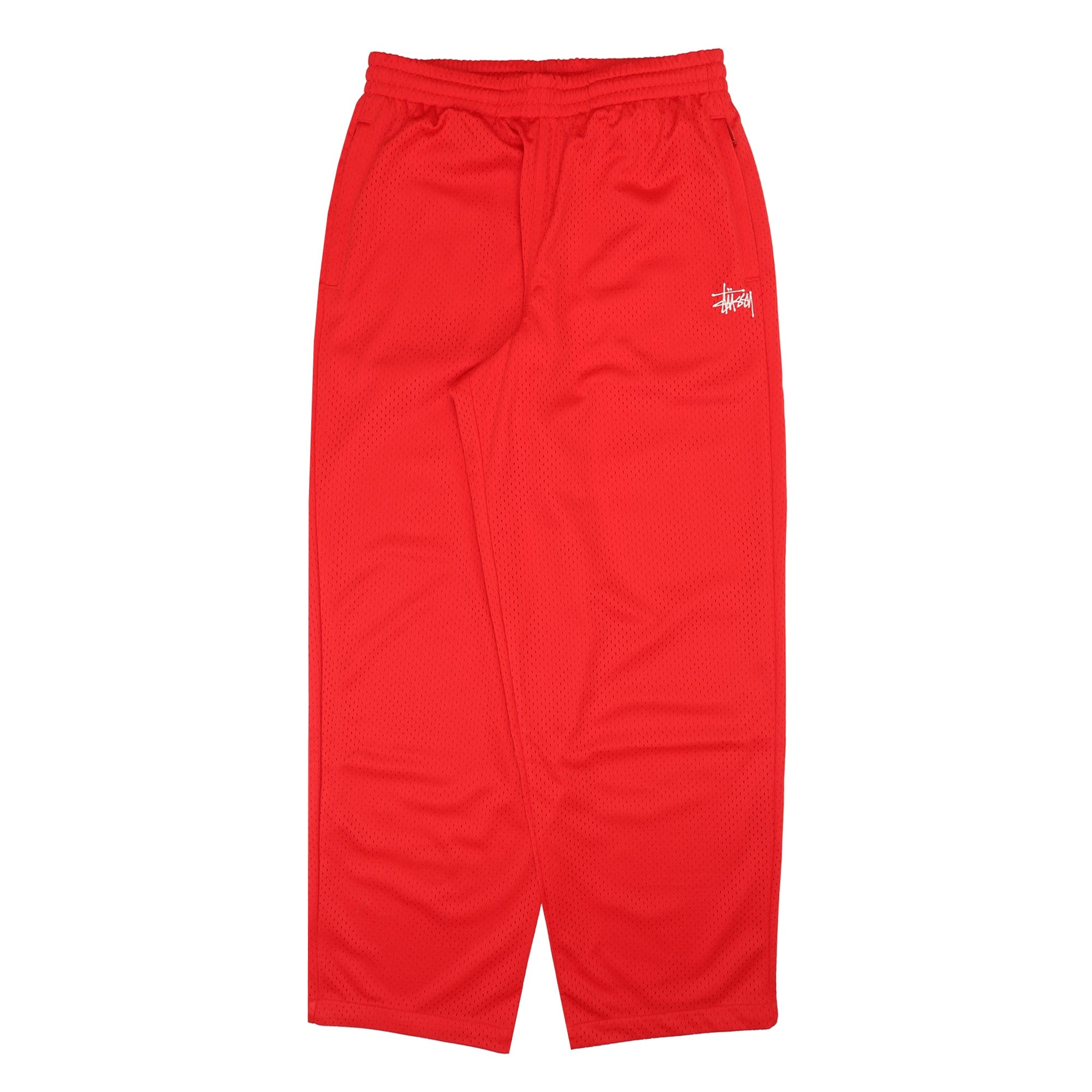 Stussy Mesh Track Pant - Red