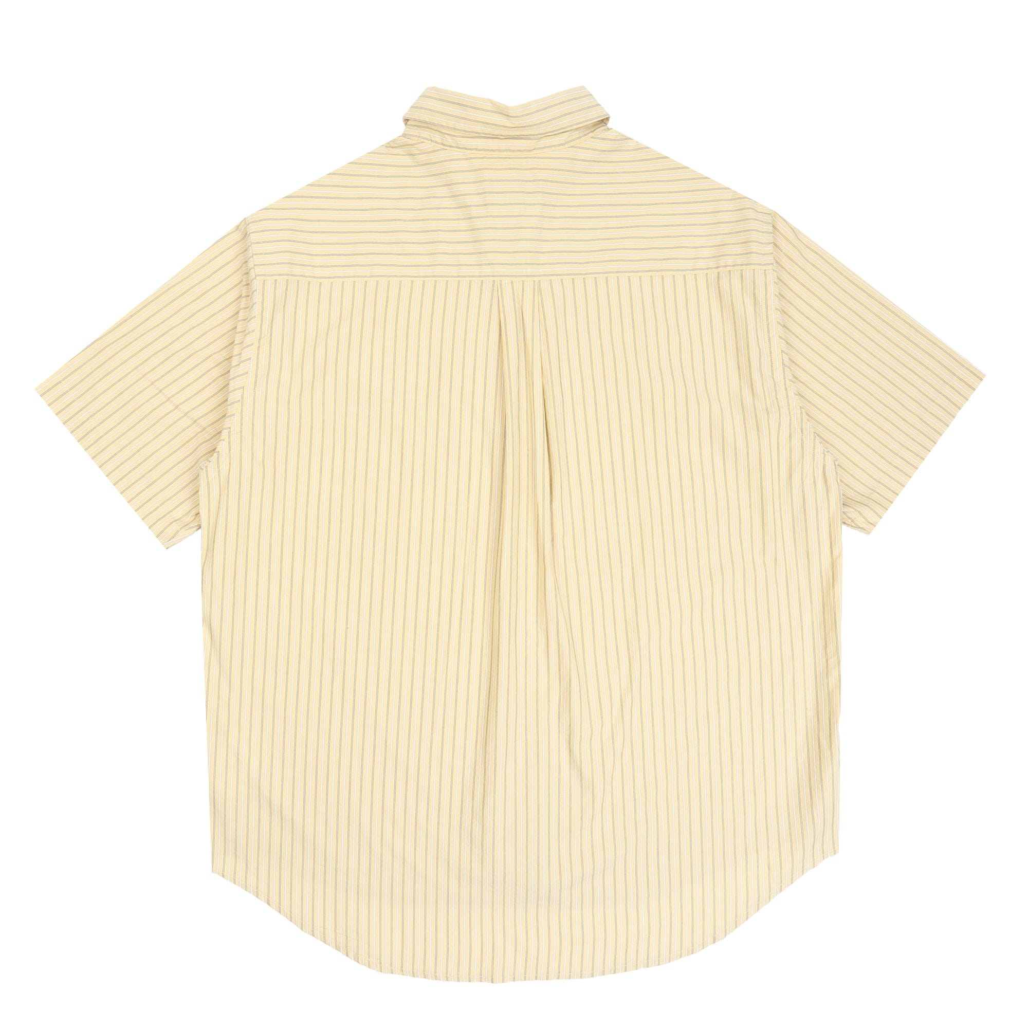Stussy Standard SS Shirt - Yellow Stripe