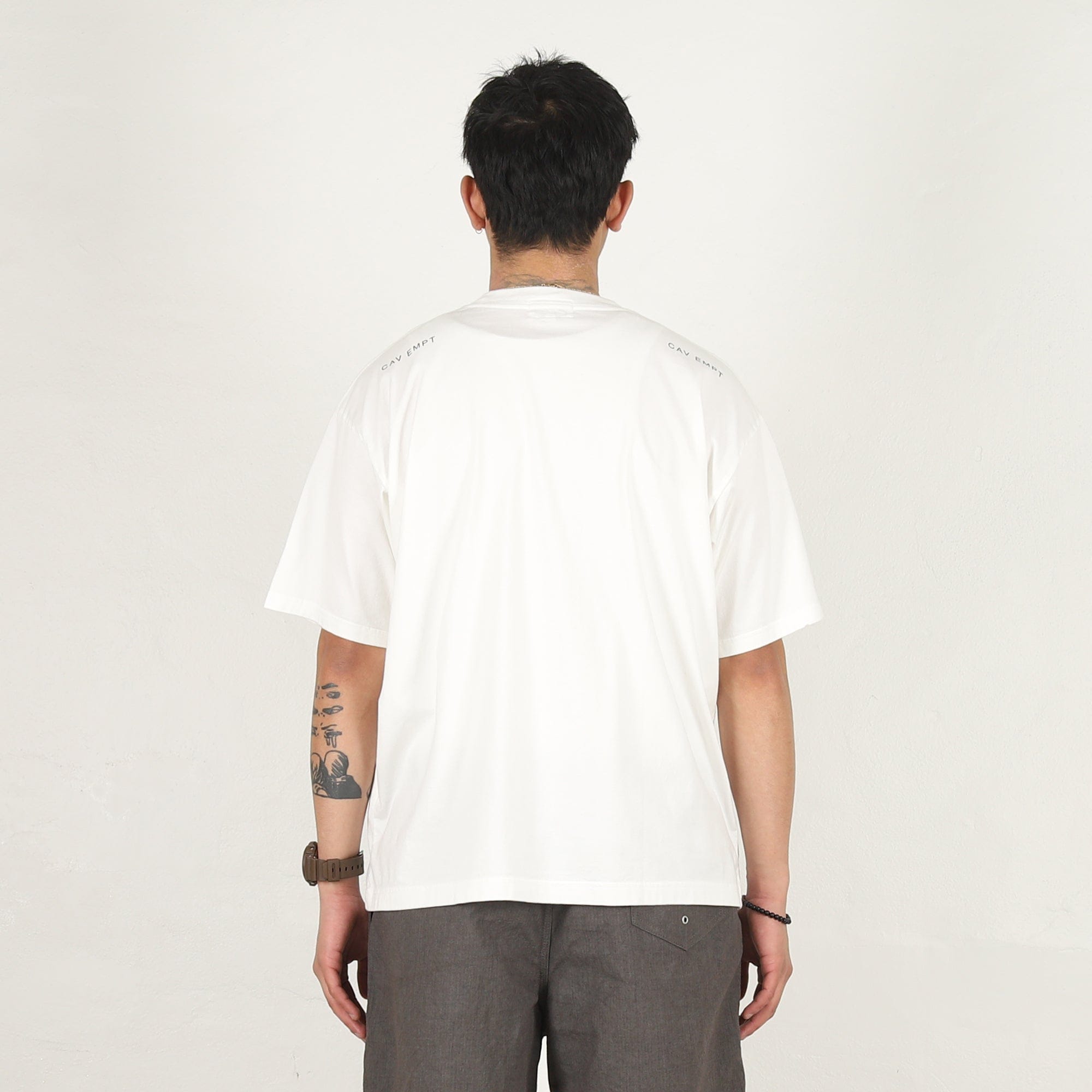 Cav Empt FK Hsatamimic VRSN Big T-Shirt - White
