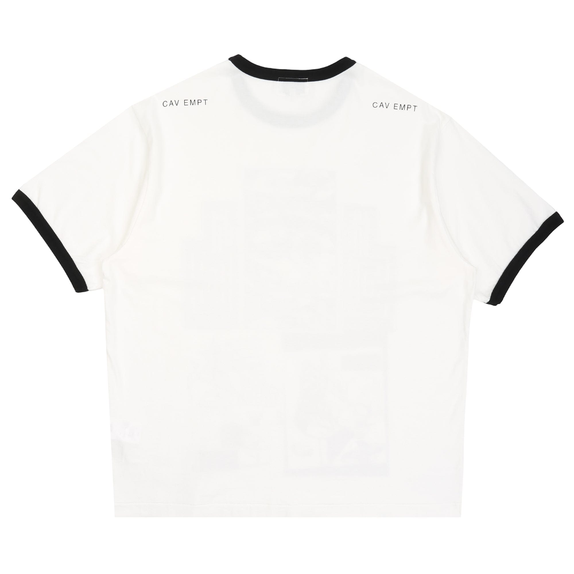 Cav Empt FK Sequencing Patch Ringer T-Shirt - White