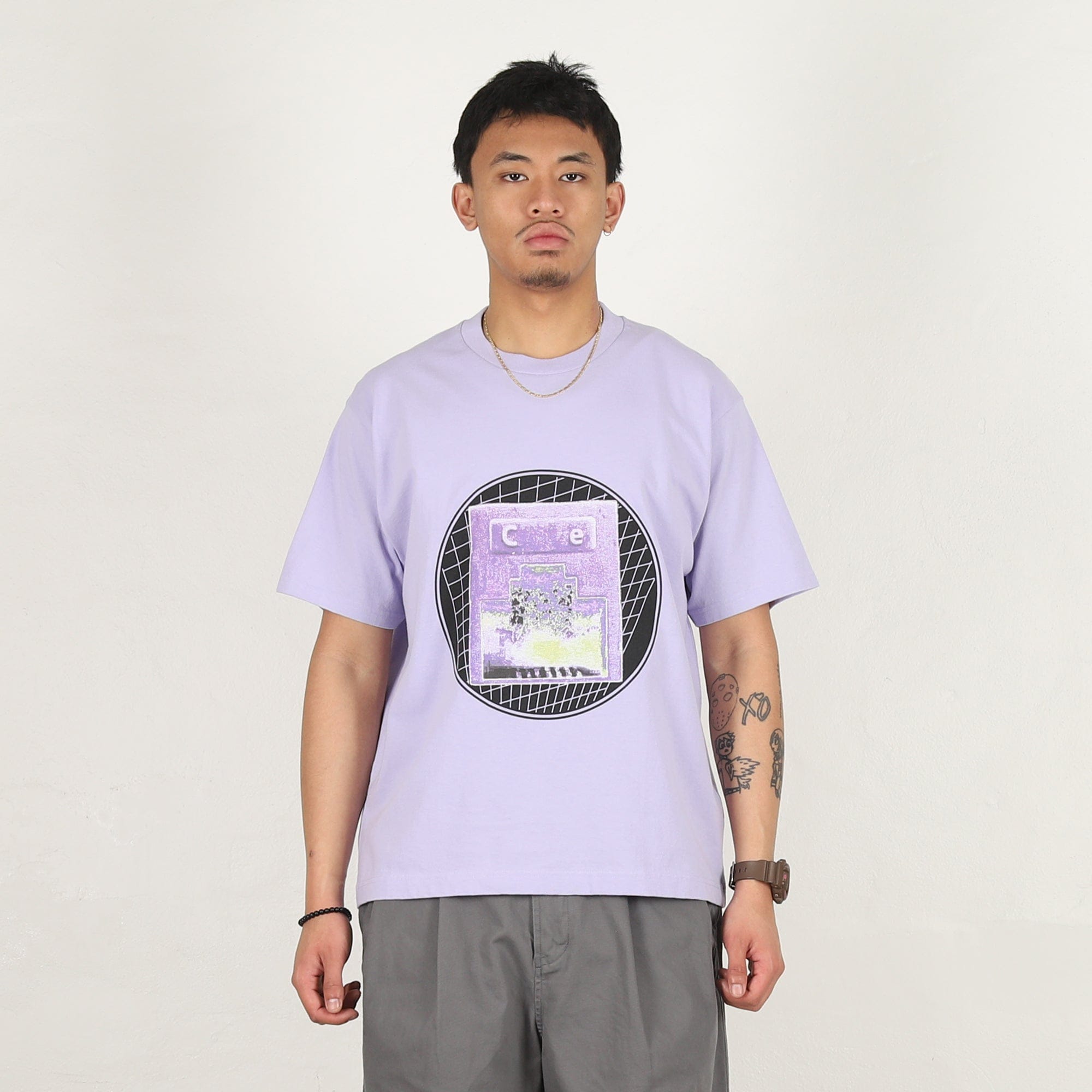 Cav Empt AS EtherType T-Shirt - Purple