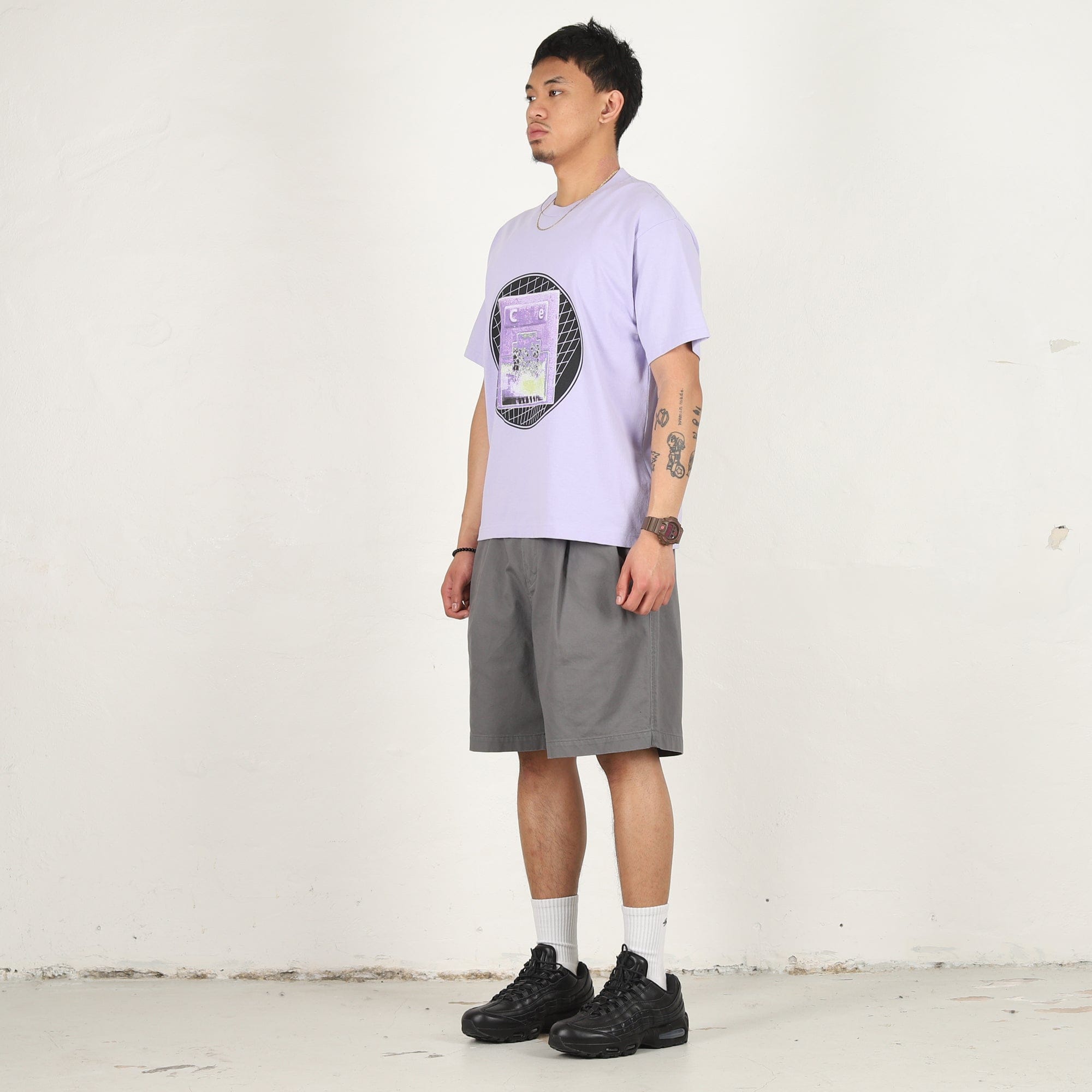 Cav Empt AS EtherType T-Shirt - Purple