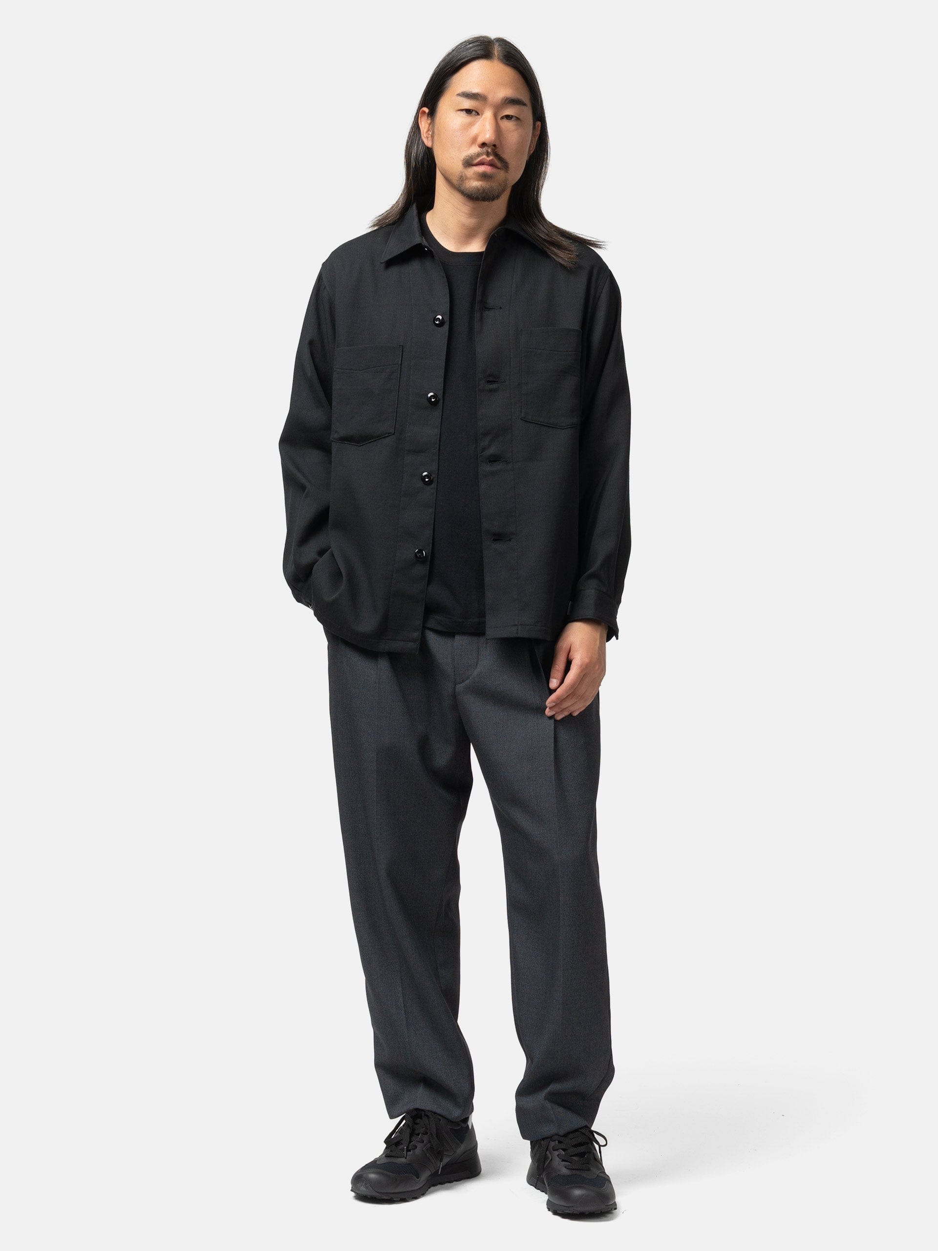 WTAPS Trdt1801 / Trousers / Wopl. Serge Charcoal