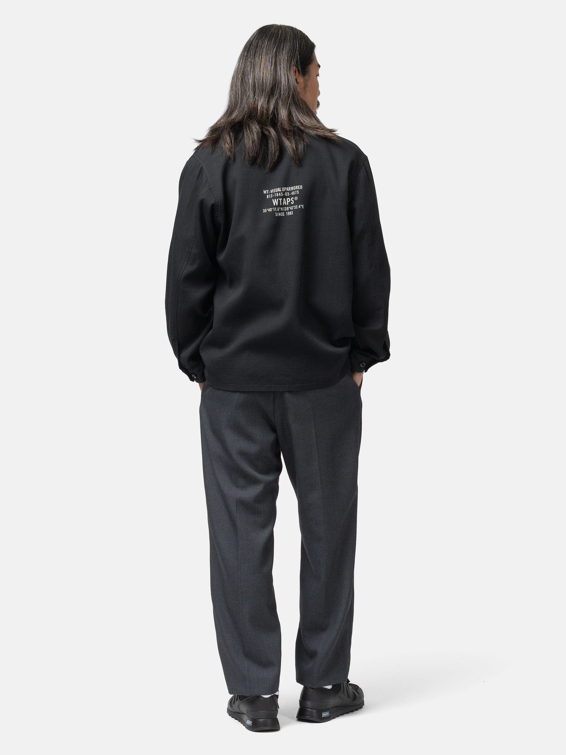 WTAPS Trdt1801 / Trousers / Wopl. Serge Charcoal