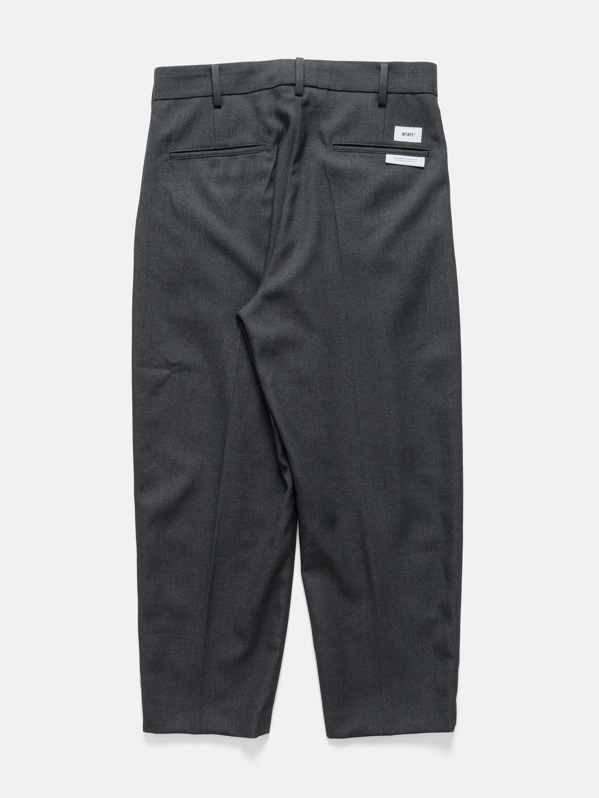 WTAPS Trdt1801 / Trousers / Wopl. Serge Charcoal