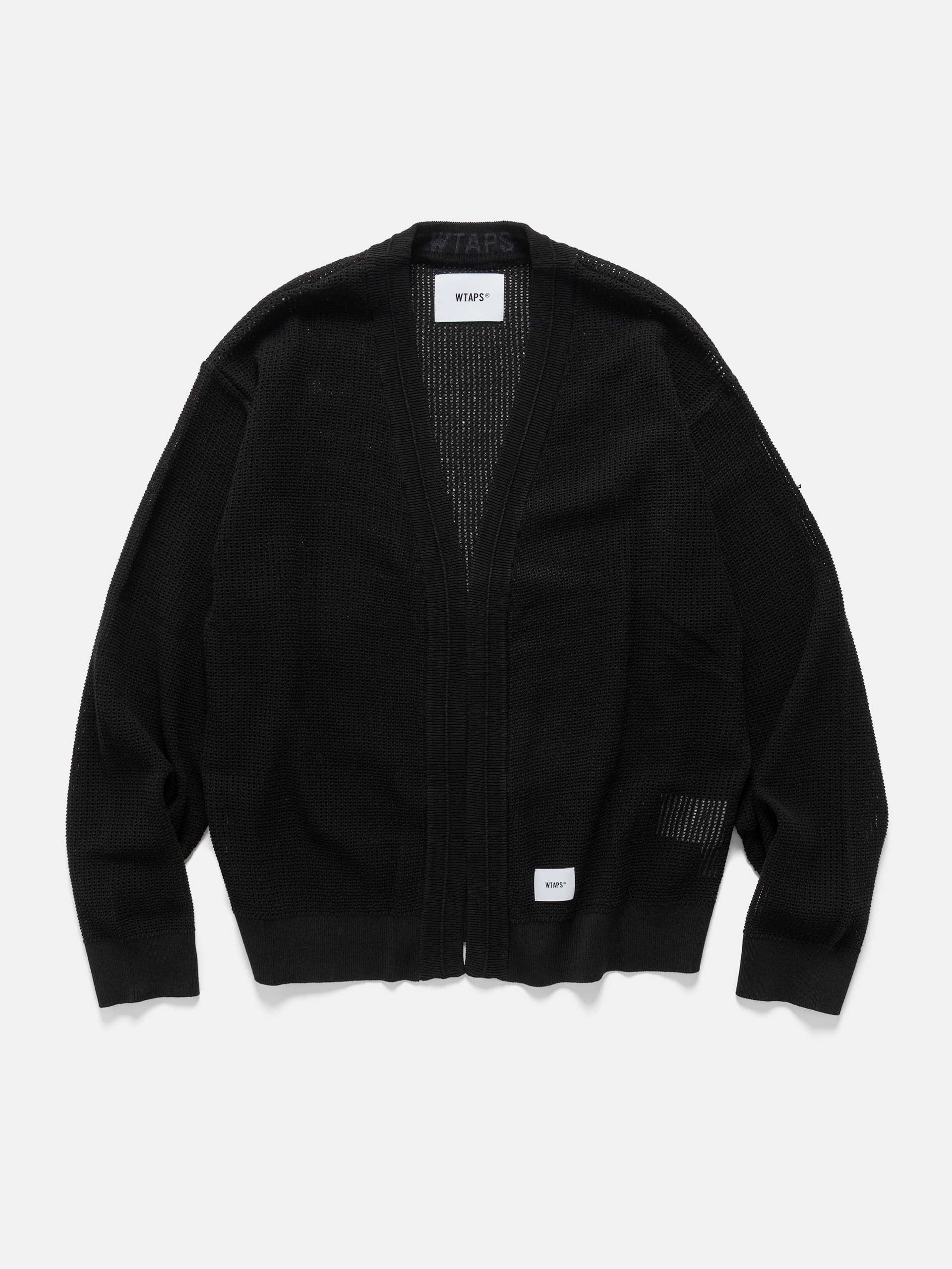 WTAPS Palmer / Sweater / Cotton Black