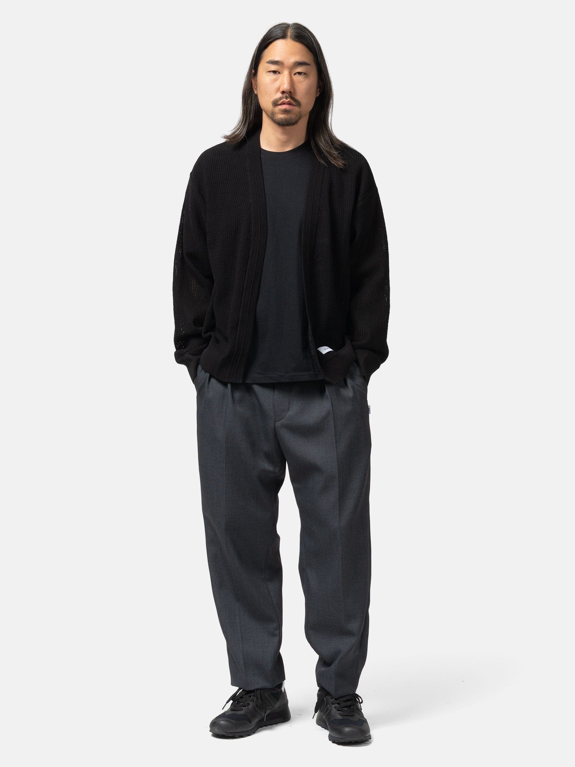 WTAPS Palmer / Sweater / Cotton Black