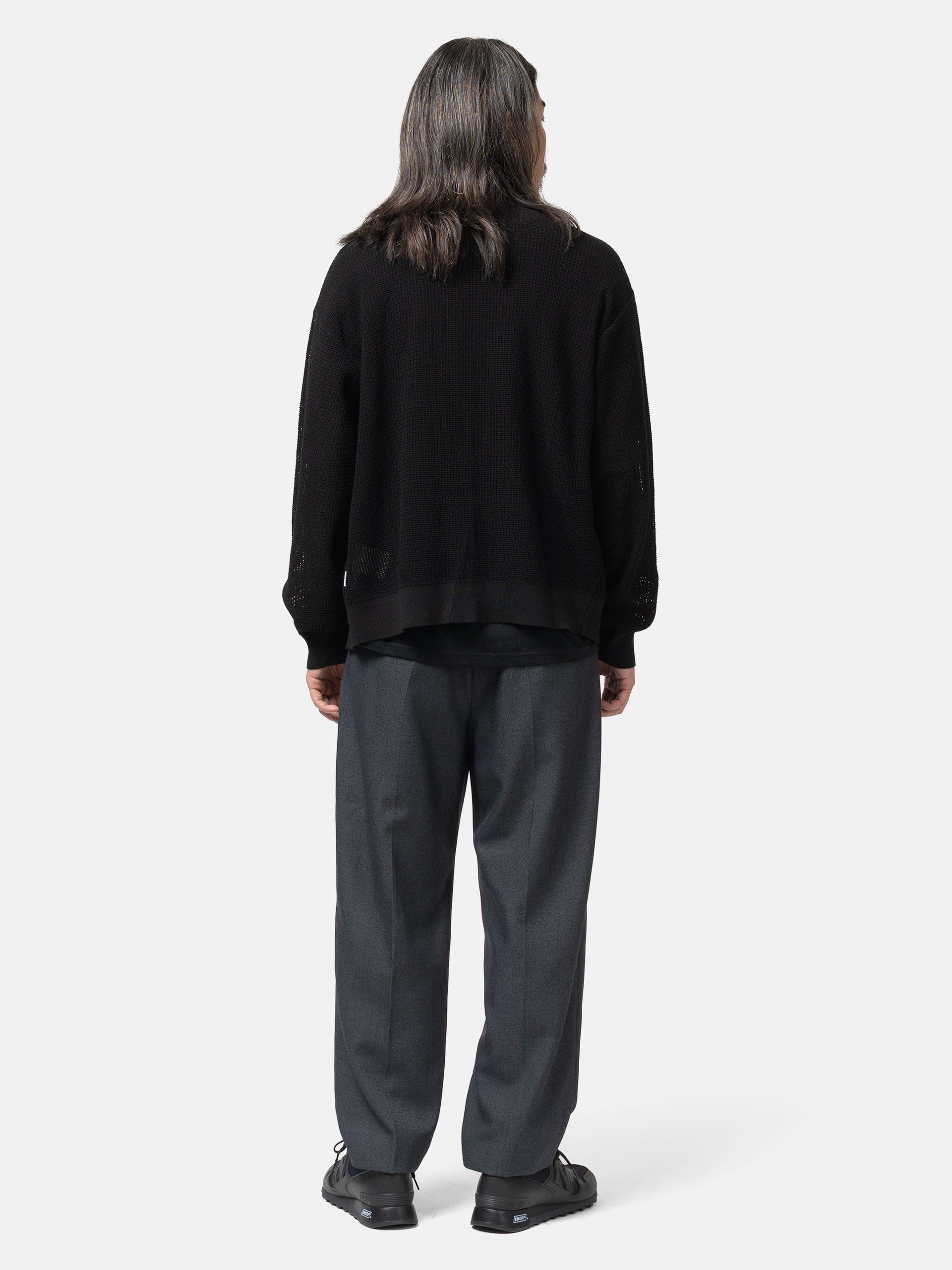 WTAPS Palmer / Sweater / Cotton Black