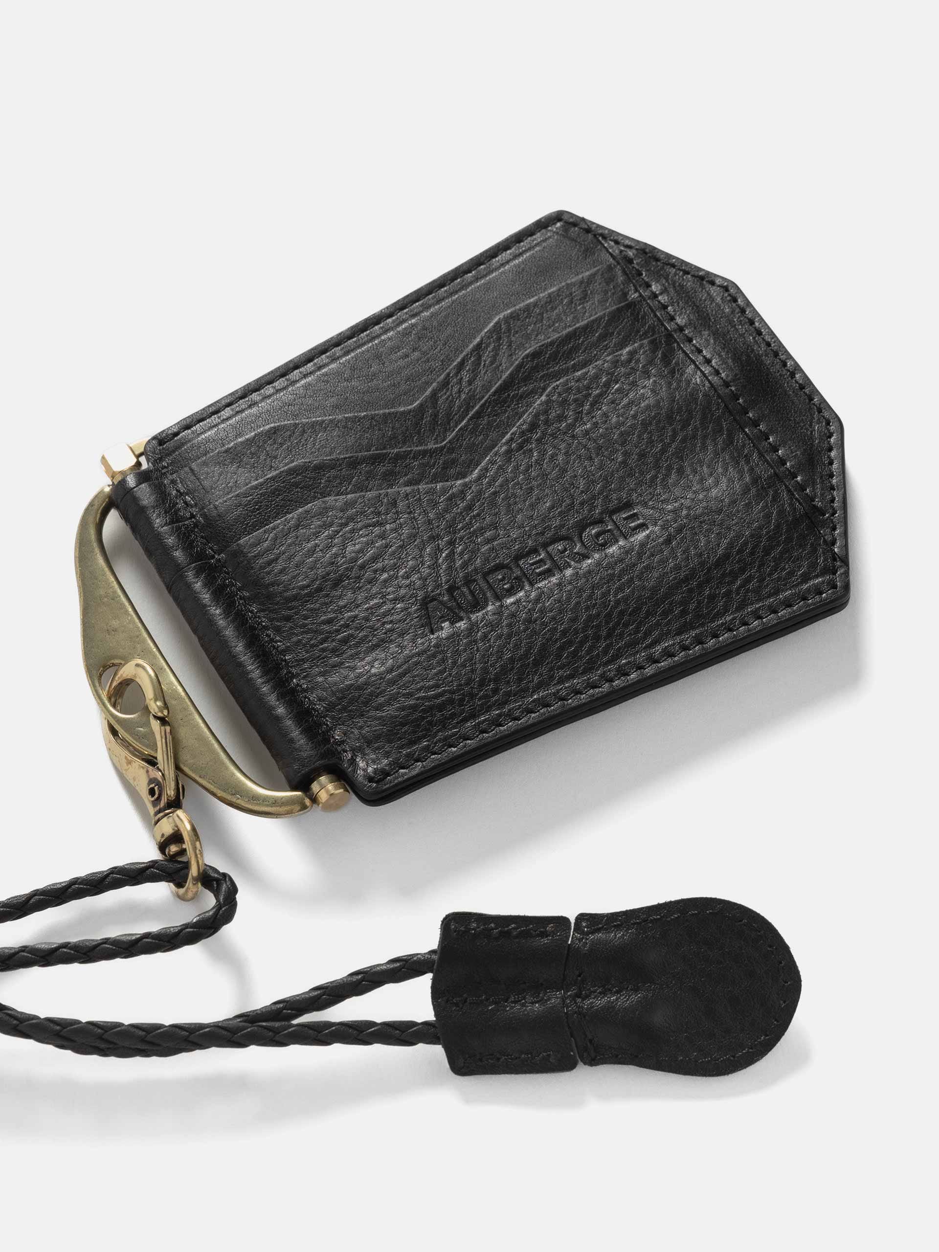 AUBERGE Gland S Mini Wallet Black