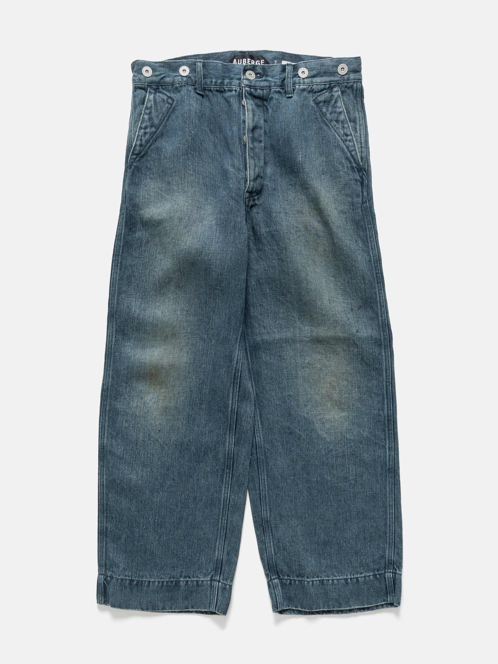 AUBERGE Rolf Hemp Pant Indigo