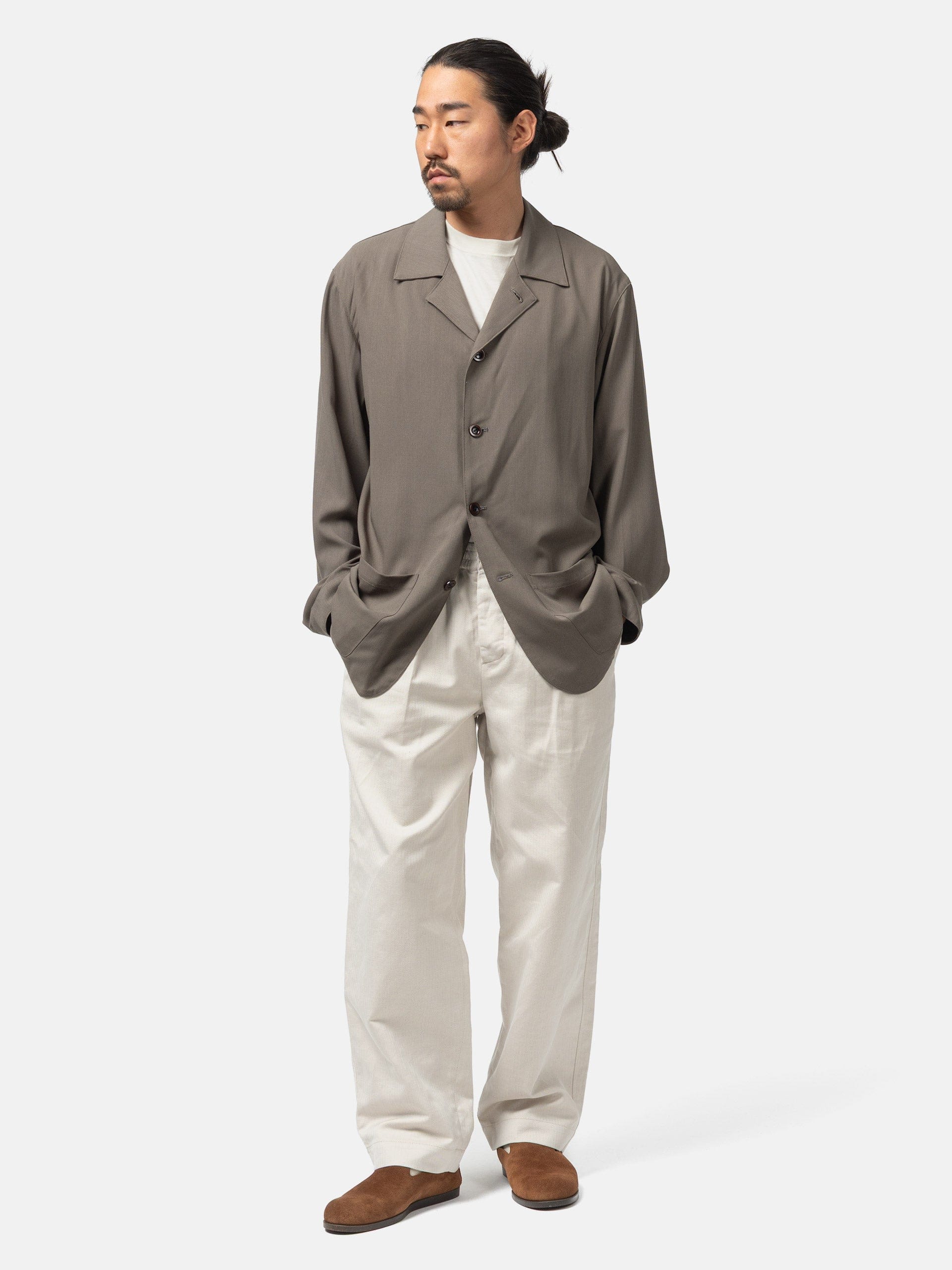 AUBERGE Evan Pant Cream Beige