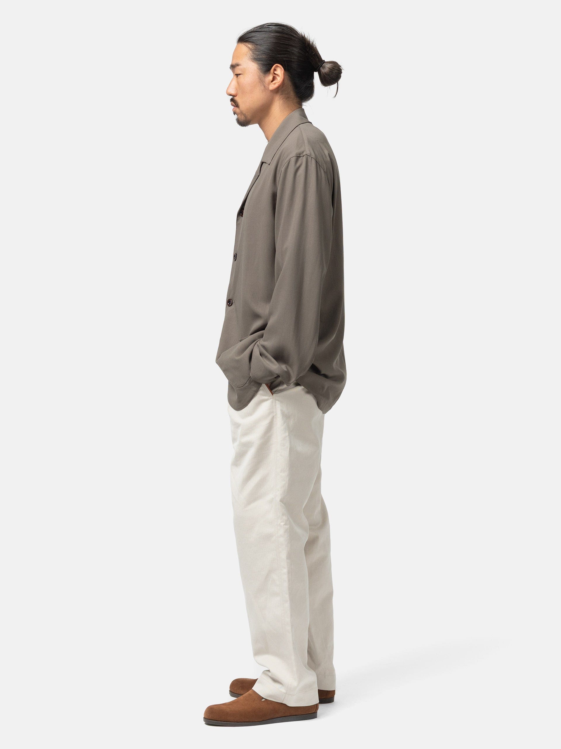 AUBERGE Evan Pant Cream Beige
